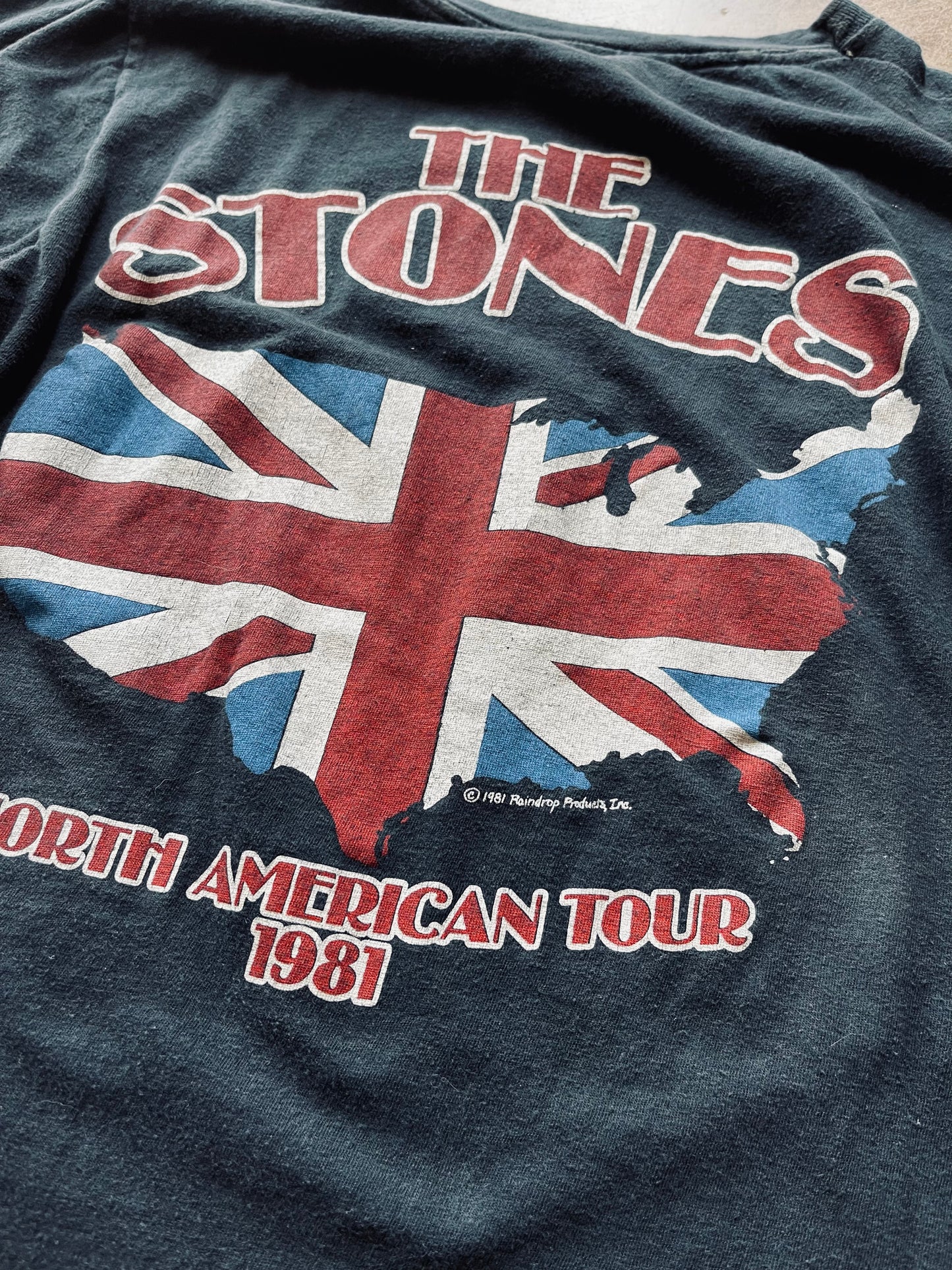 1981 The Rolling Stones North American Tour Tee | Medium
