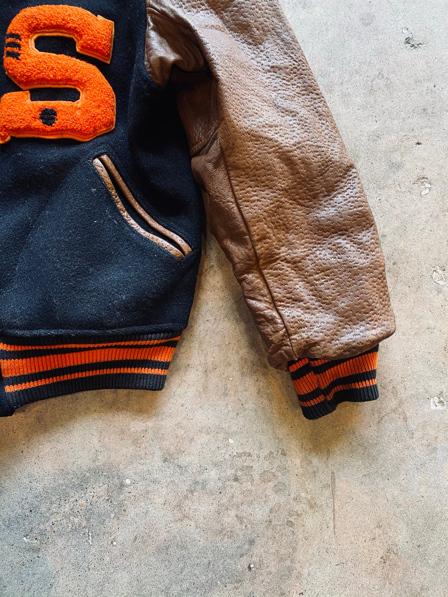 1950’s SAND Knit Varsity Jacket