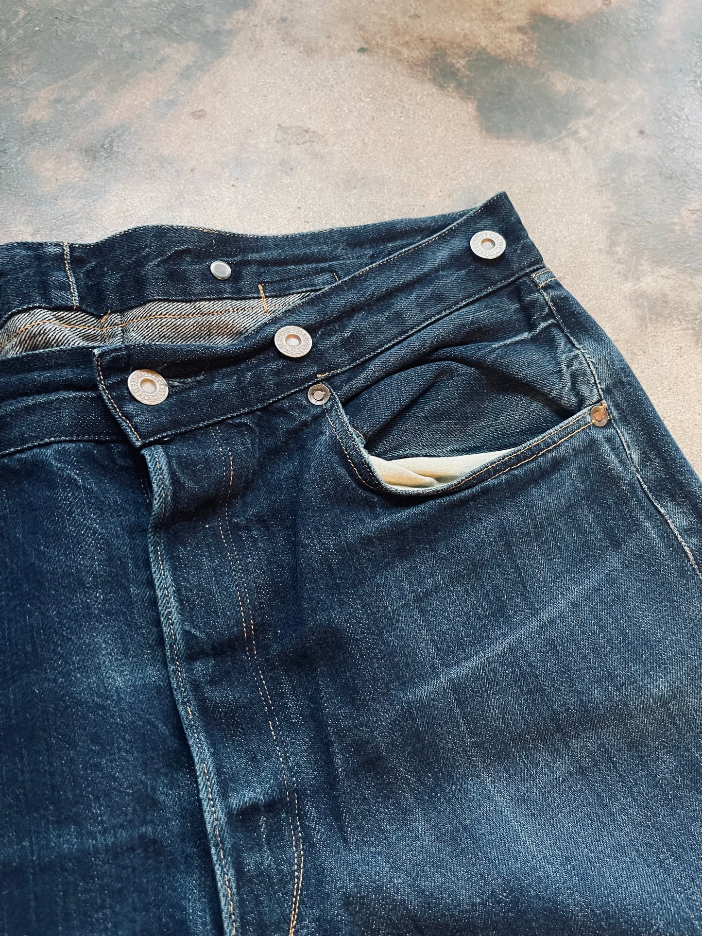 1890s Levis 501 Reproduction | 32X34