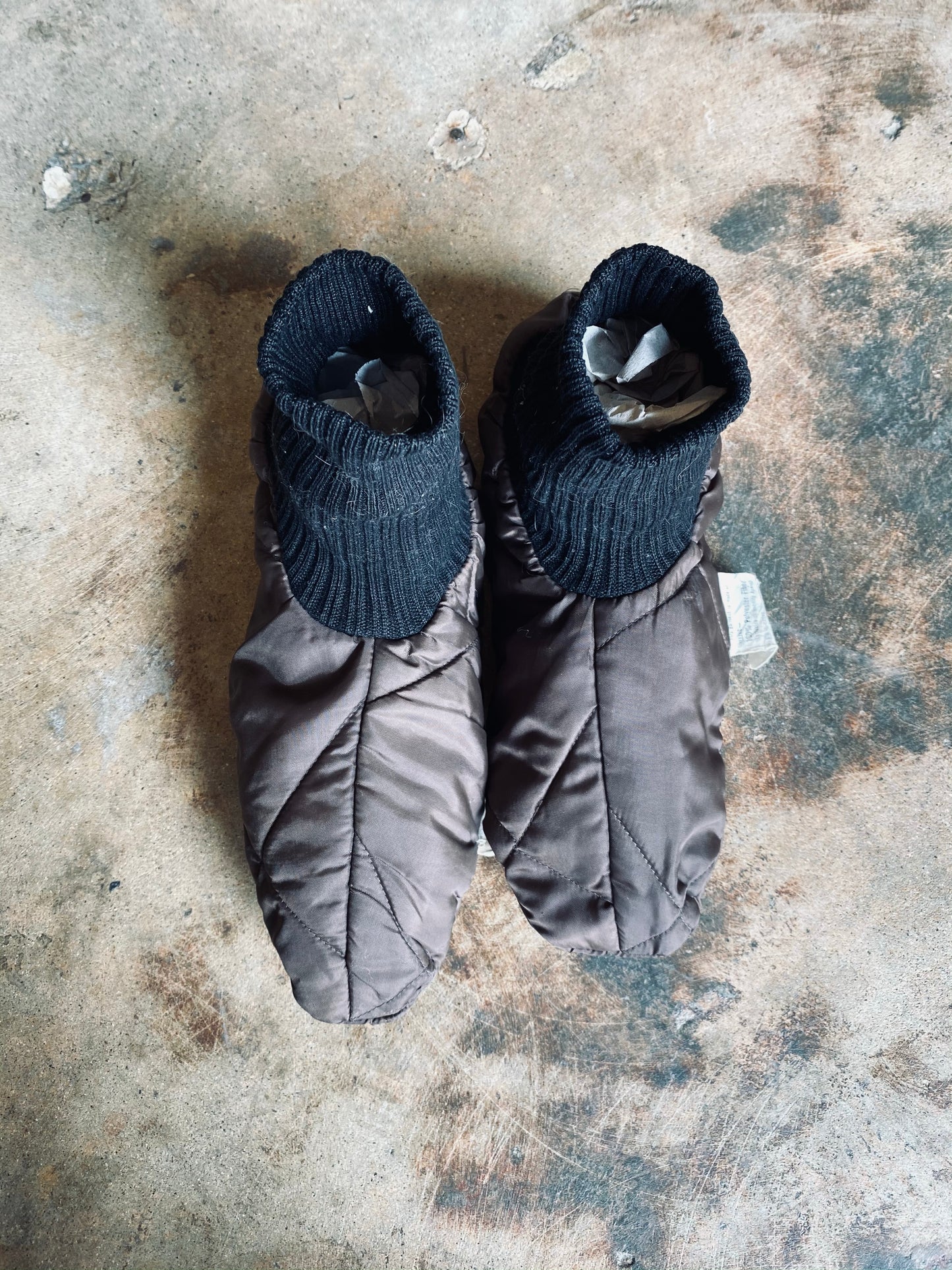 1970’s Quilted Slippers