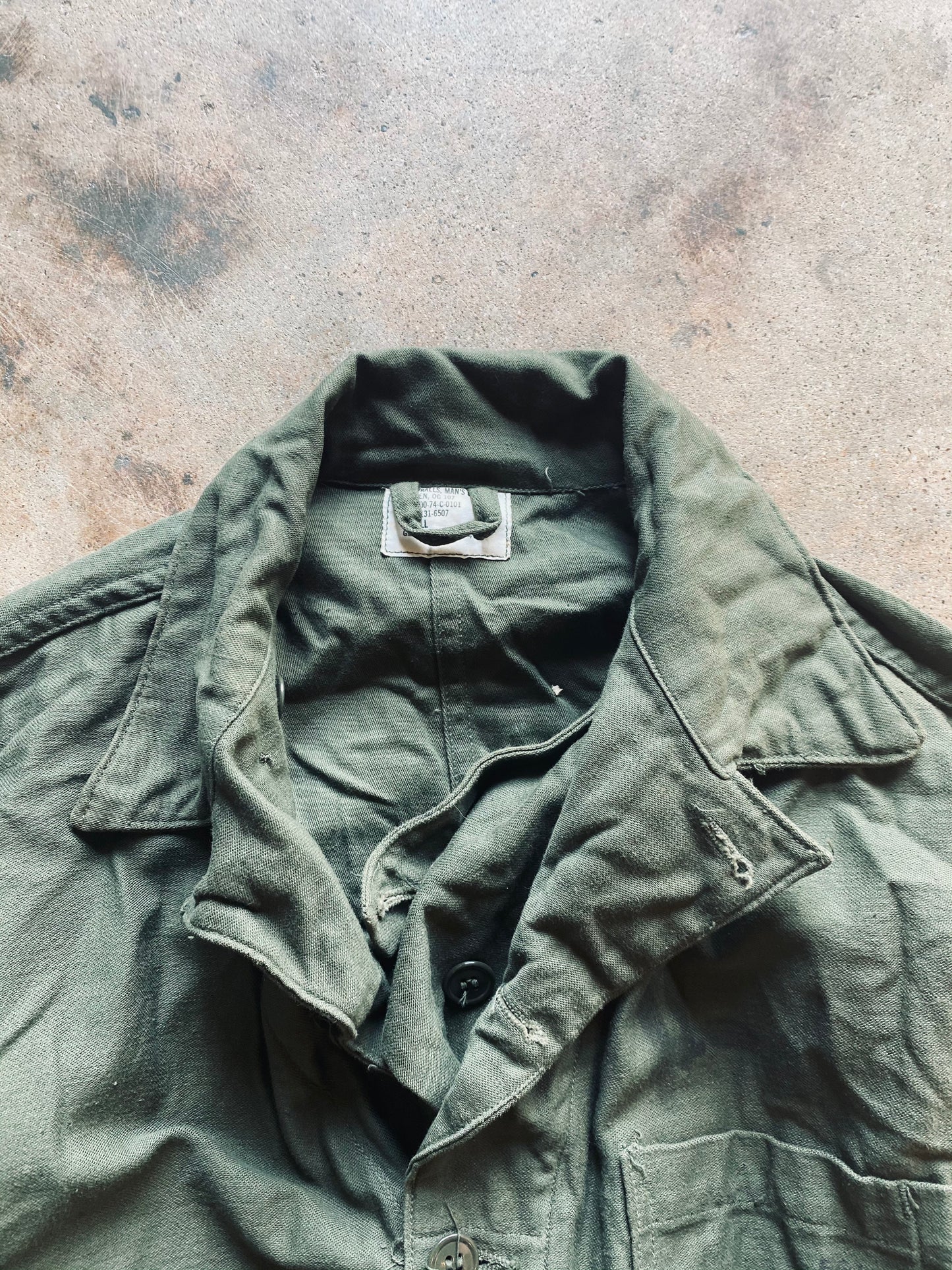 1974 OG-107 US Army Sateen Coveralls