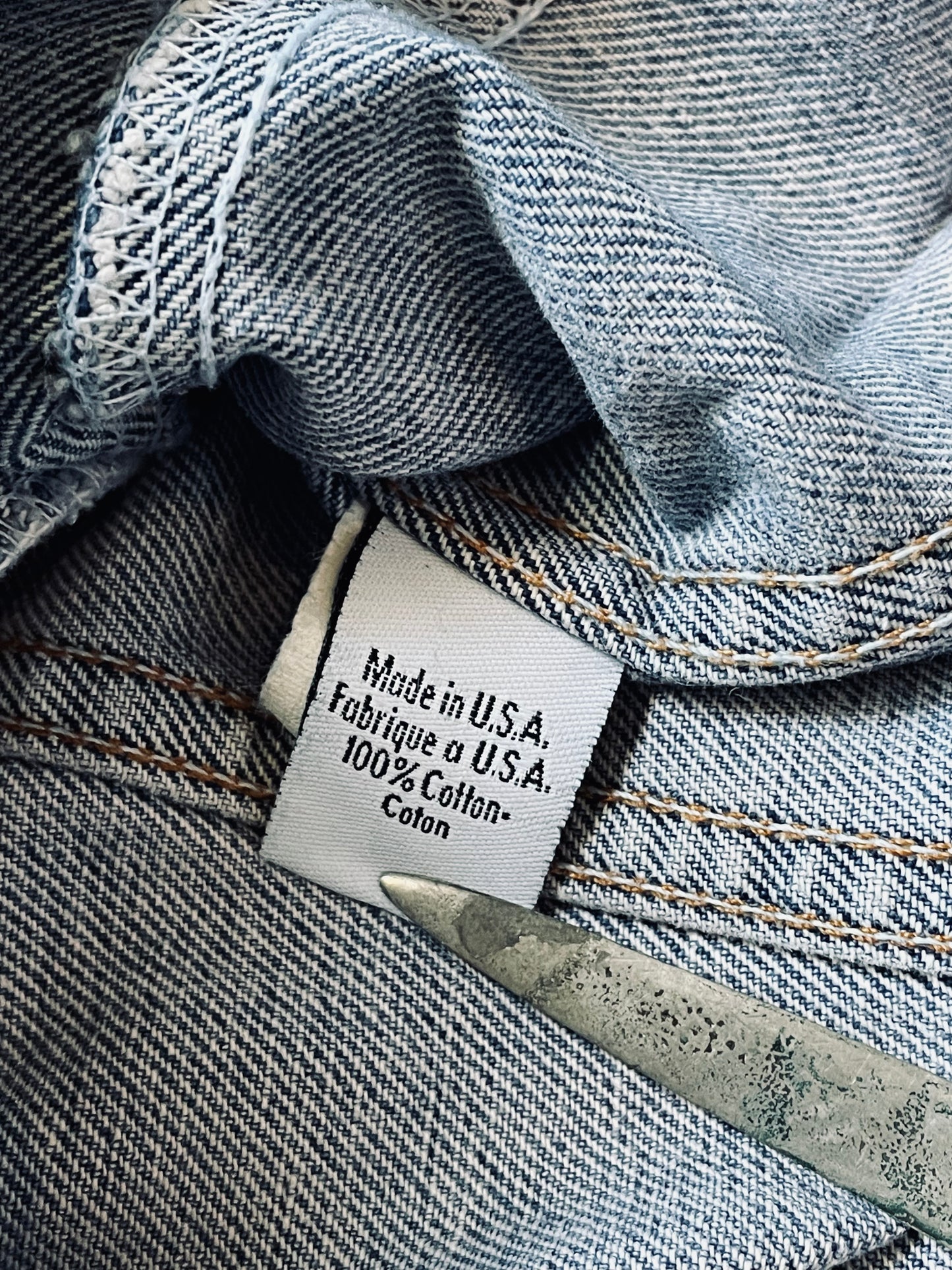 1980’s-90’s Calvin Klein Denim Jacket | Medium