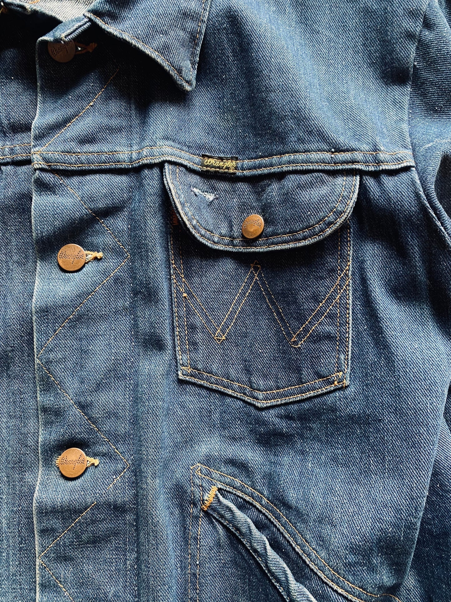 1970s Wrangler Selvedge Denim Jacket
