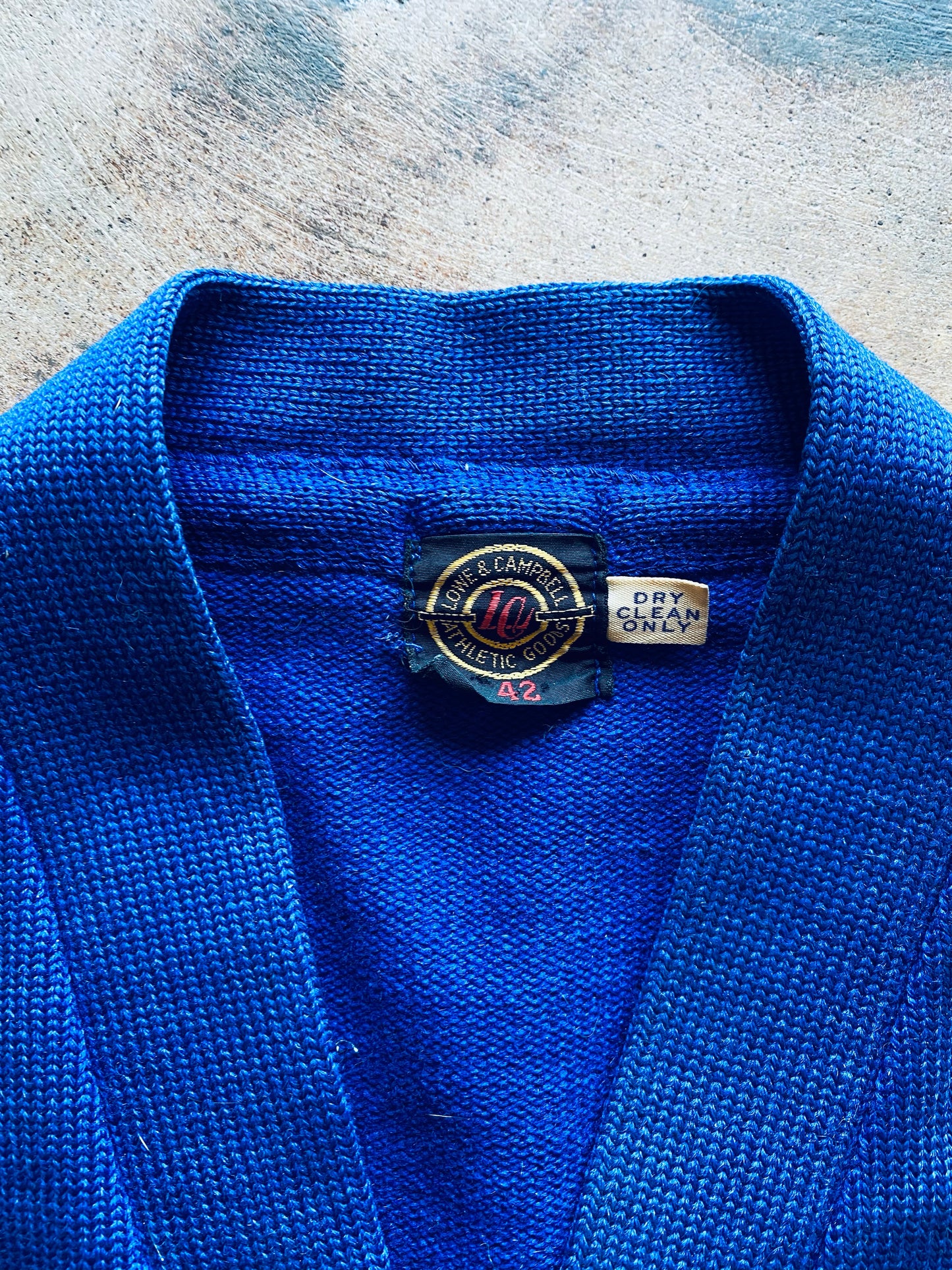 1930’s-40’s Lowe & Campbell Letterman Cardigan