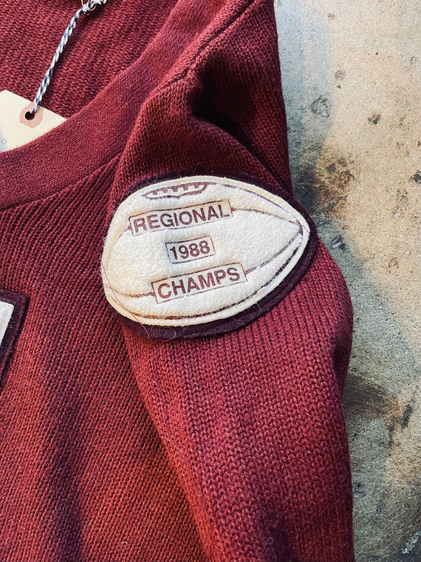 1988 Bristol Varsity V-Neck Sweater