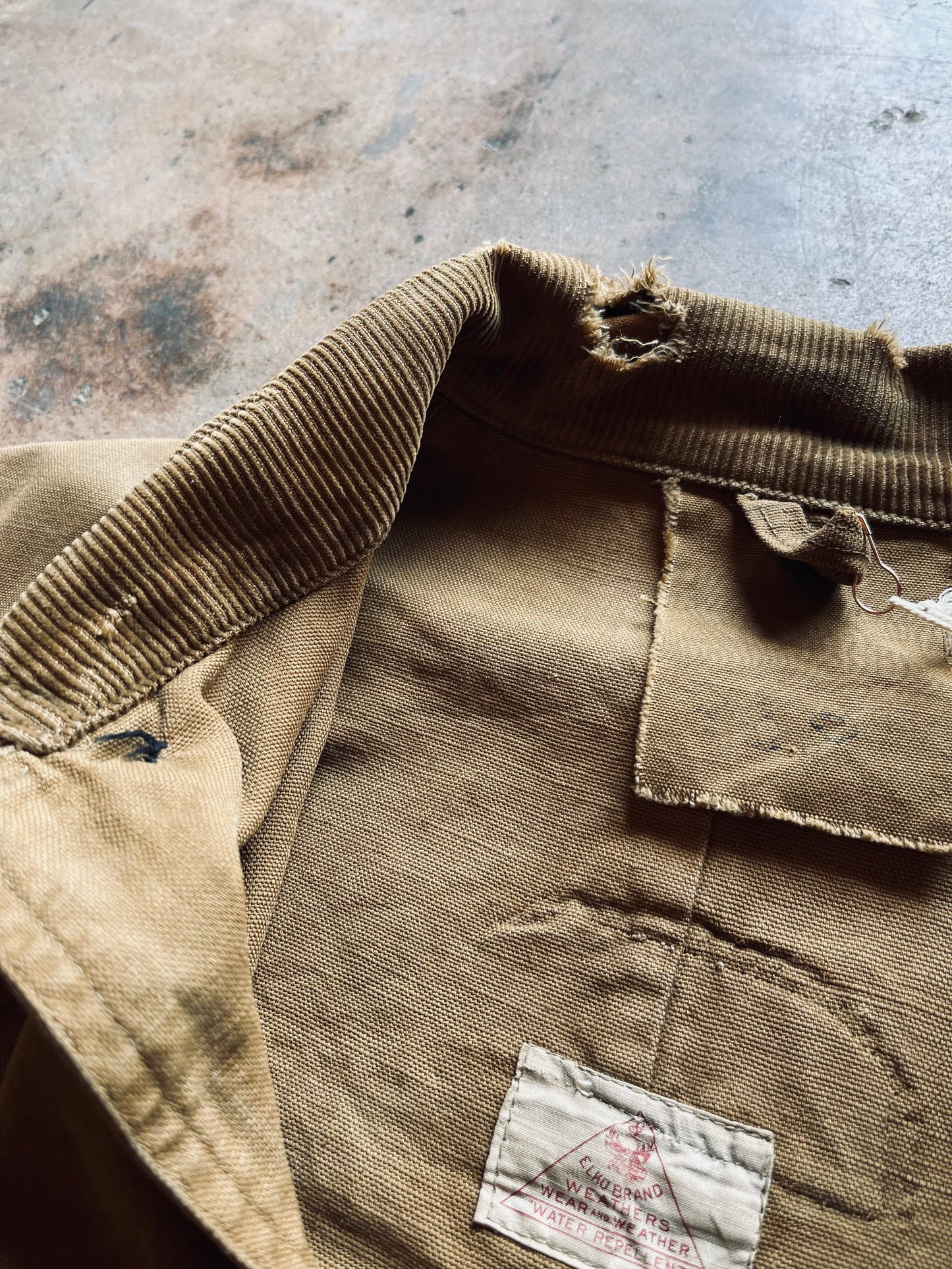 1940’s Elko Brand Water Repellent Canvas Jacket | X-Large