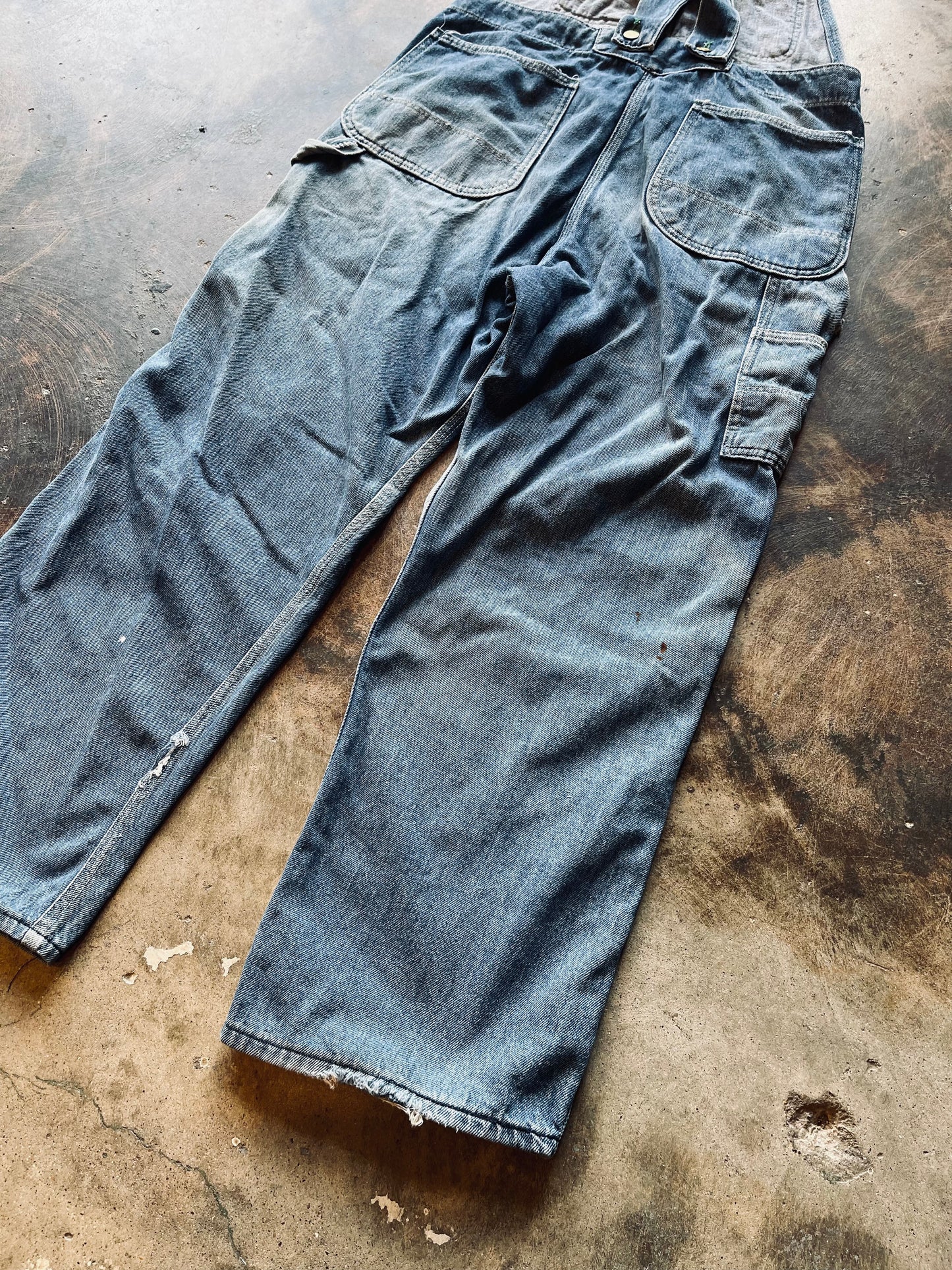 Vintage Key Imperial Mended Overalls