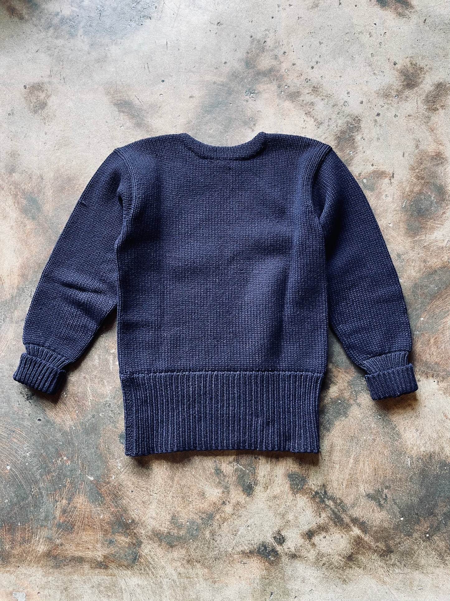 1930’s Heavy Knit Football Jersey | Medium