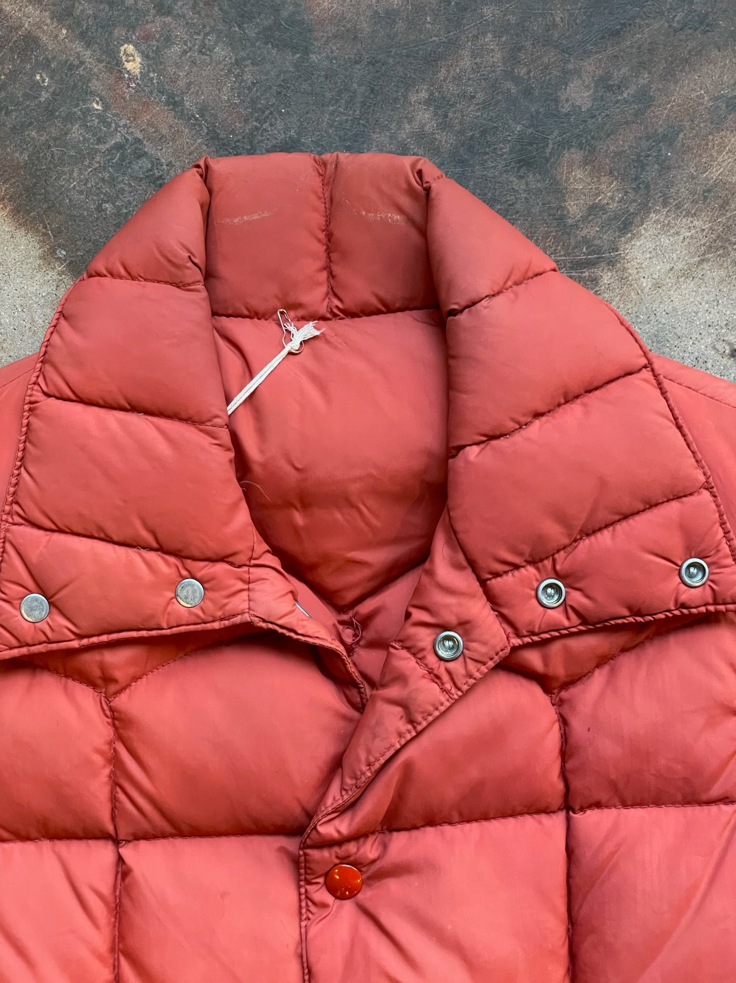 1970’s Down Quilted Vest | Small
