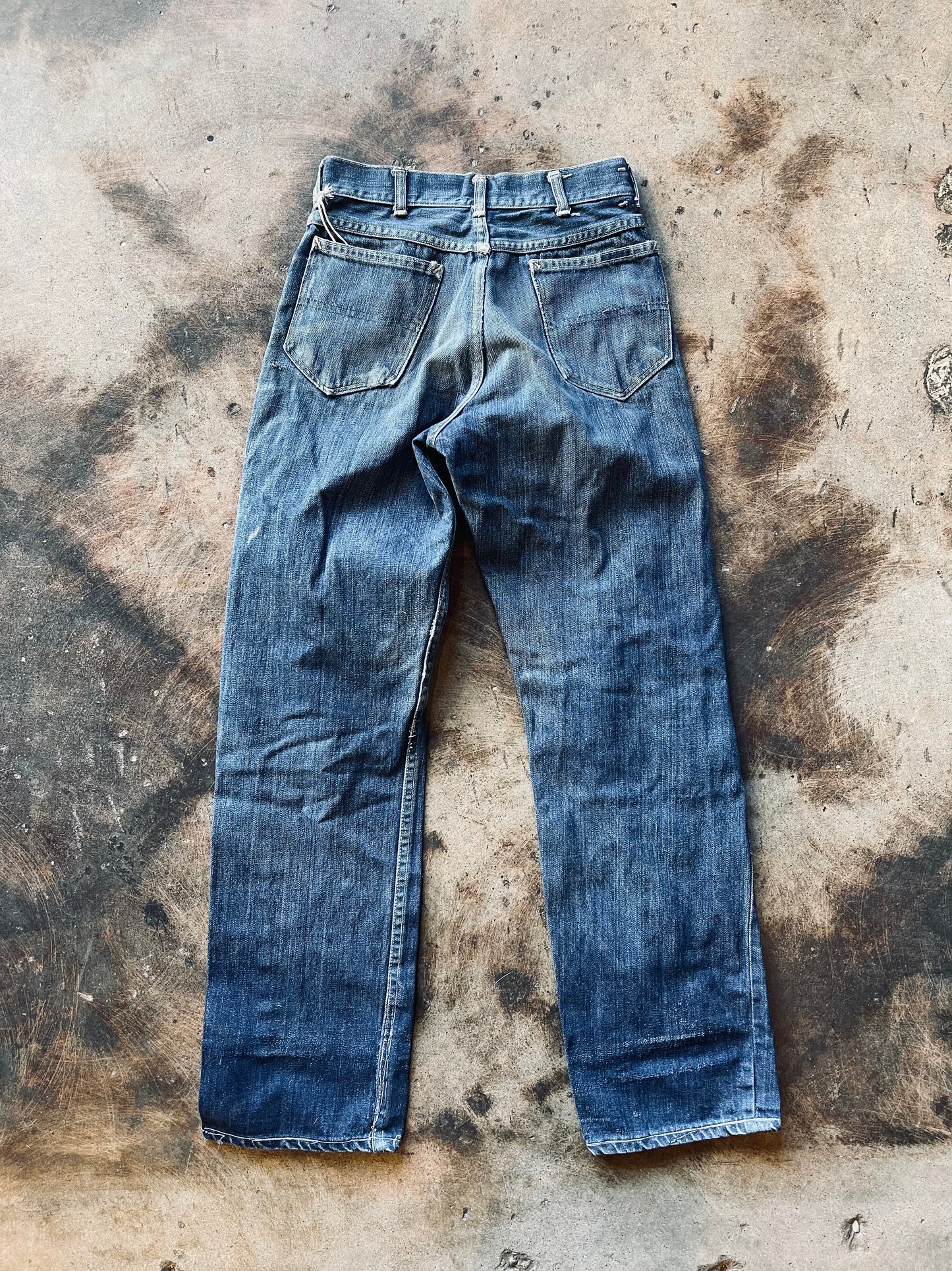 1940’s-50’s Foremost JC Penney Straight Leg Denim | 26X29