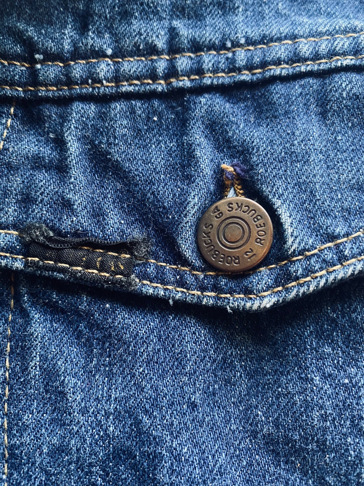1960’s-70’s Sears Roebuck’s Selvedge Denim Type-III Jacket