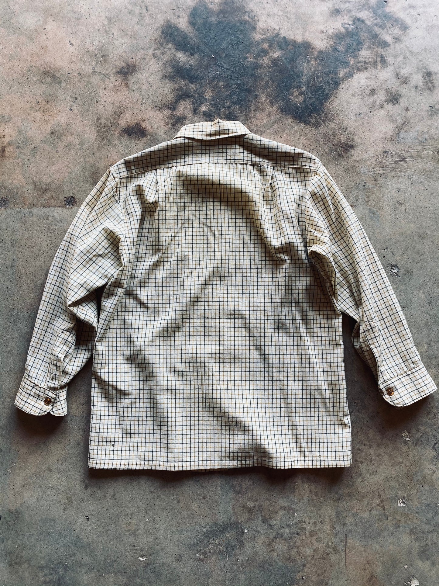 1950s Pendleton Board Shirt | Medium