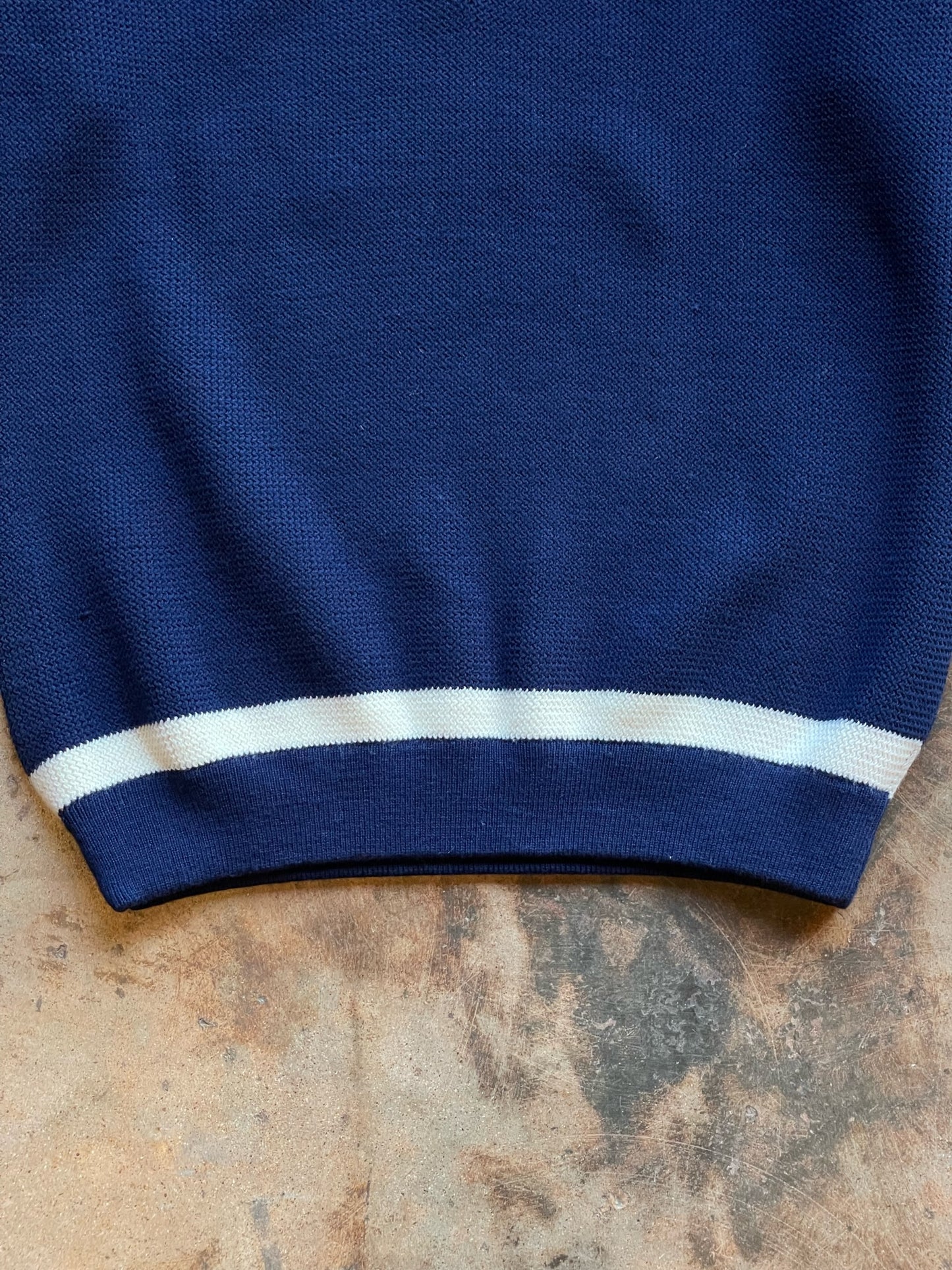 1960’s Charles Wolf Ivy League V-Neck | Large