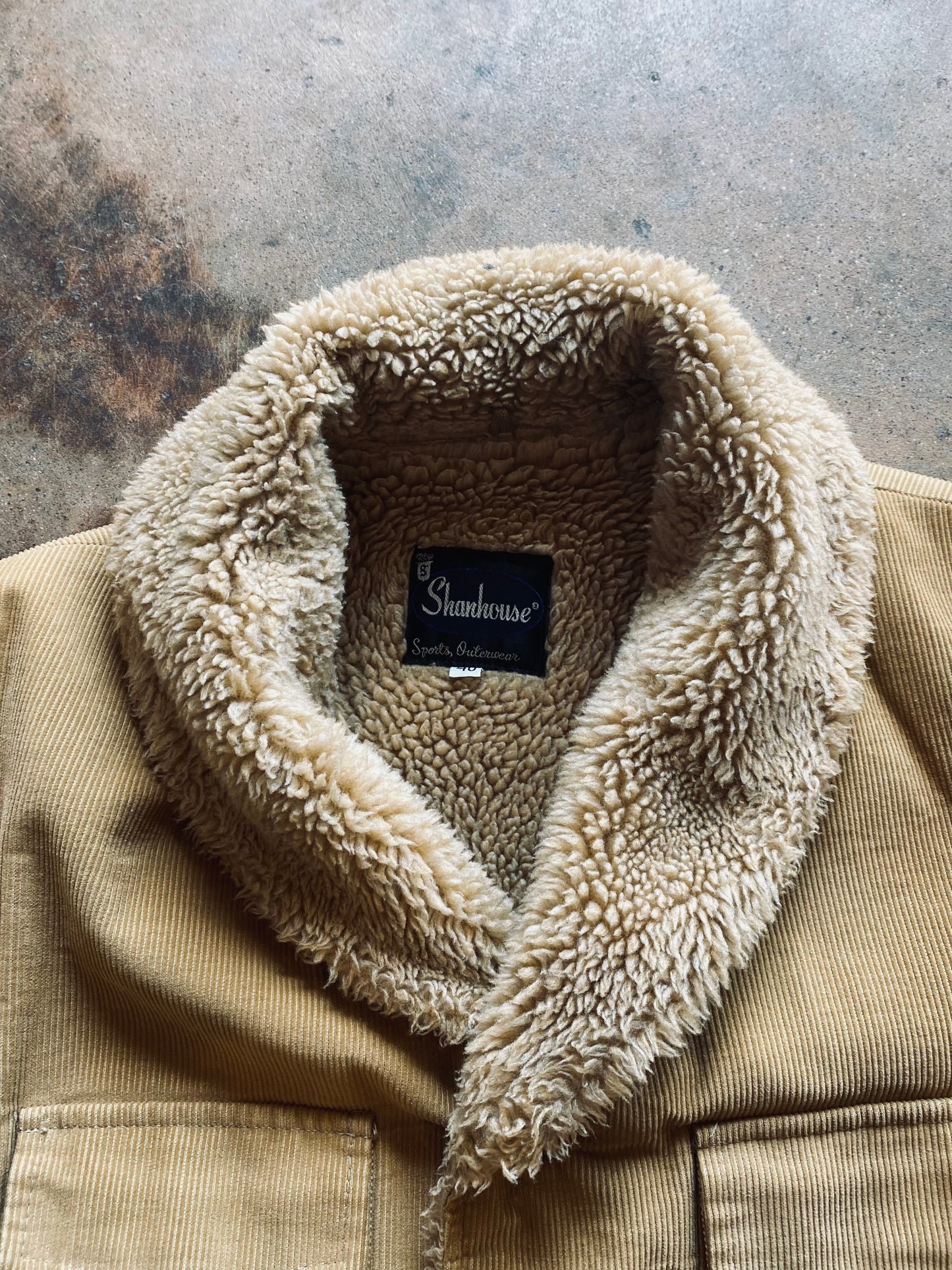 1970s Shanhouse Lined Coat | 40R