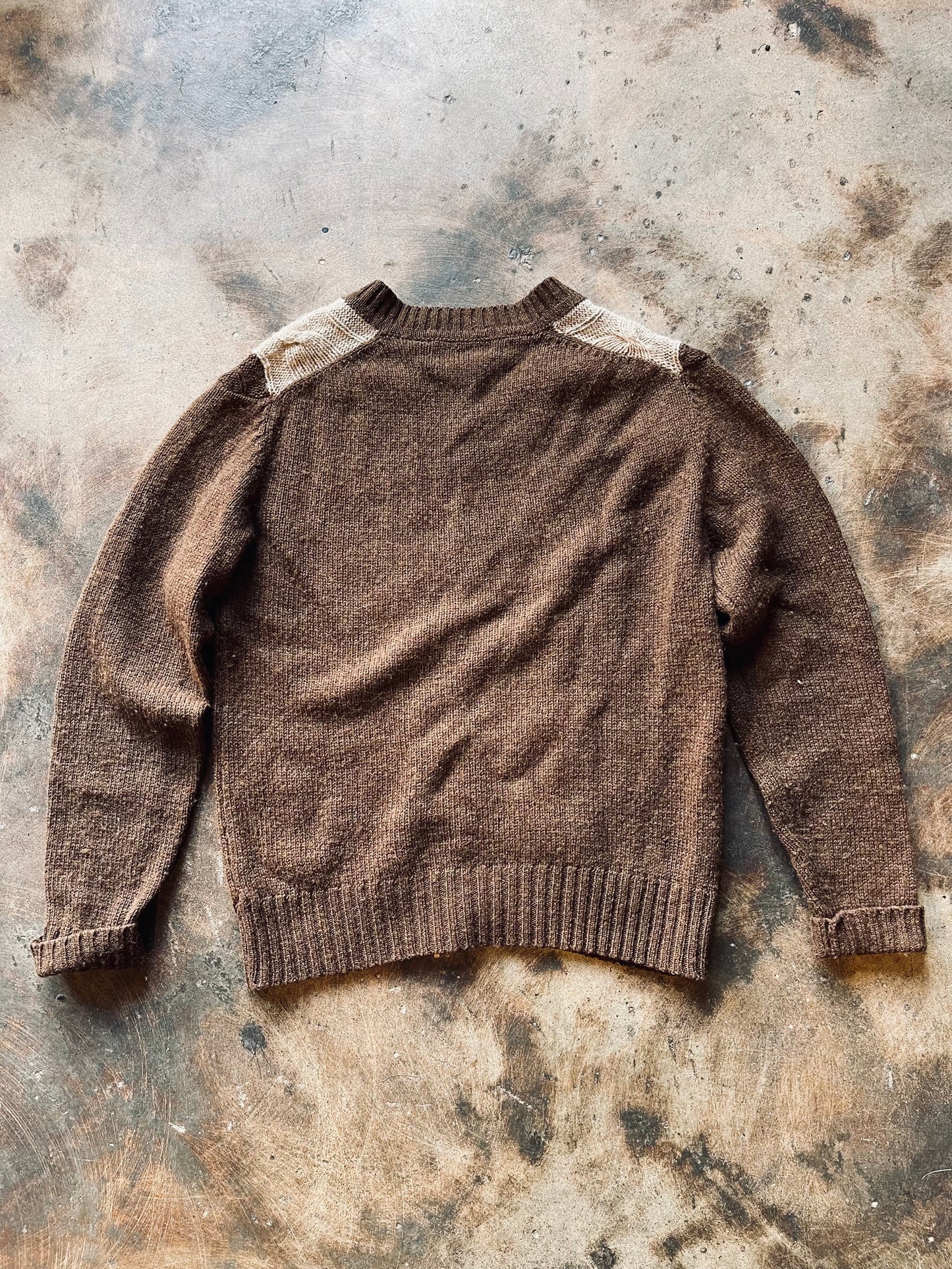 1980’s Anderson-Little V-Neck Cable Knit Sweater