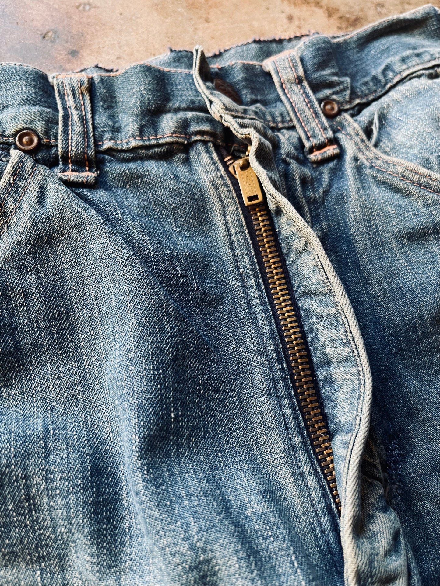 1940’s-50’s Big Mac Straight Leg Denim | 25X25