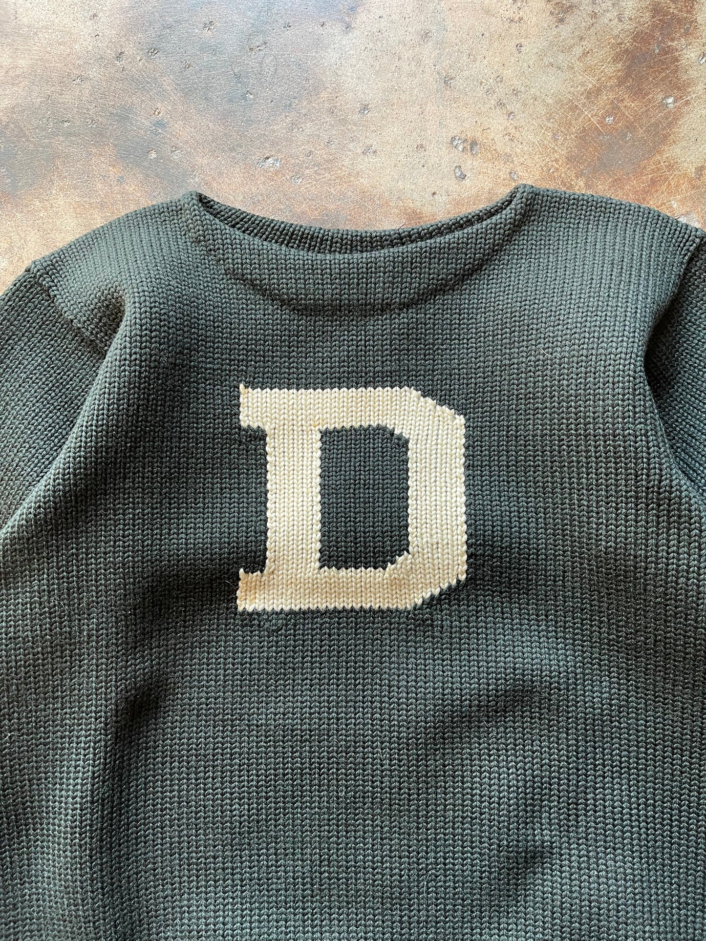 1940’s Dartmouth University Wool Jersey | Small
