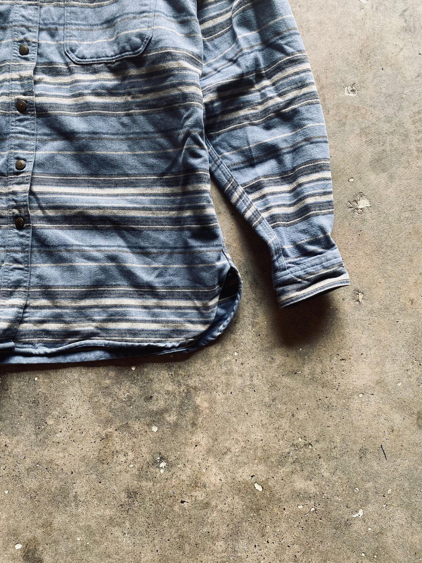 1990s L.L. Bean Flannel Snap Shirt