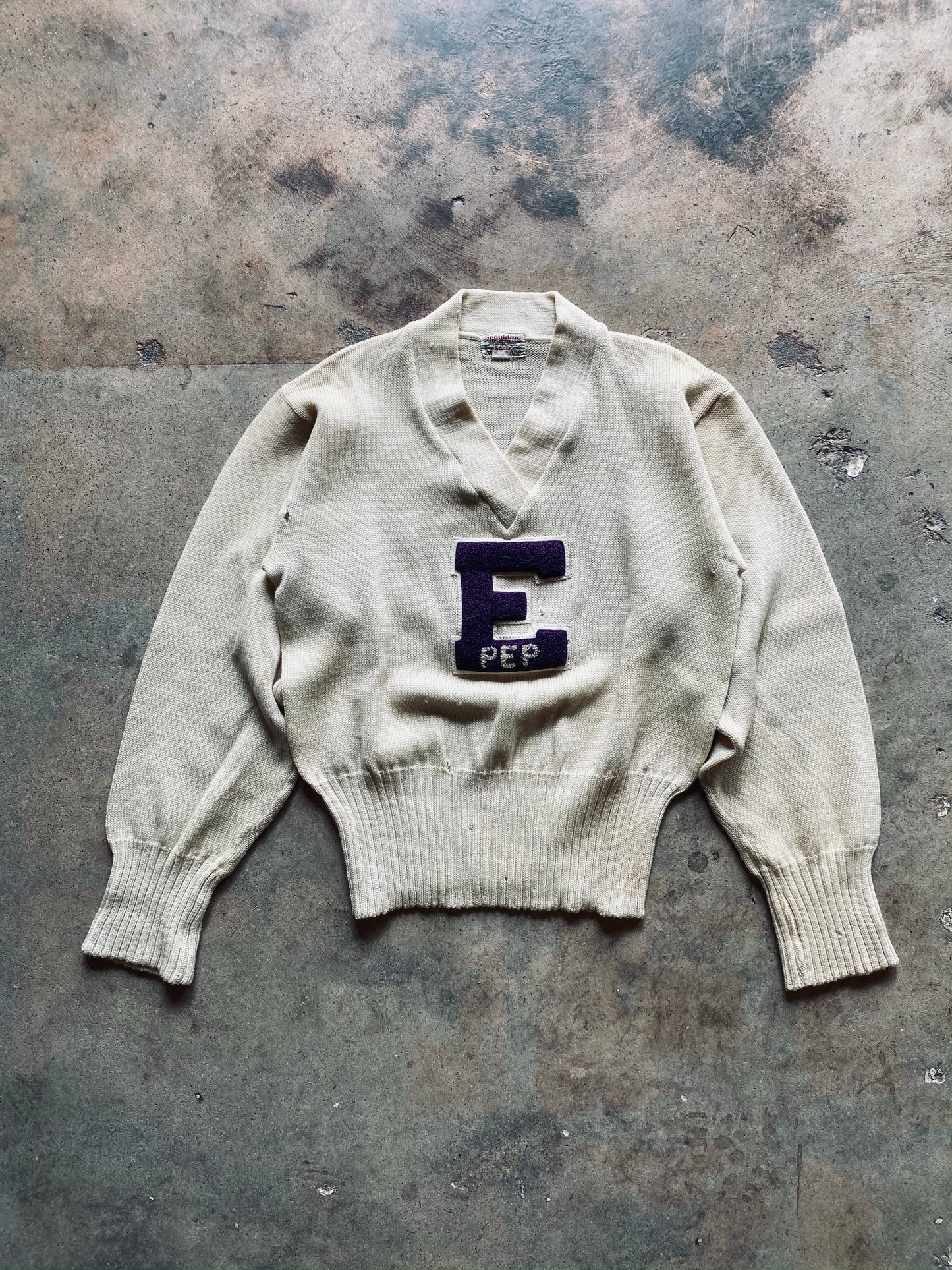 1940s Pep Squad Varsity Sweater | 36