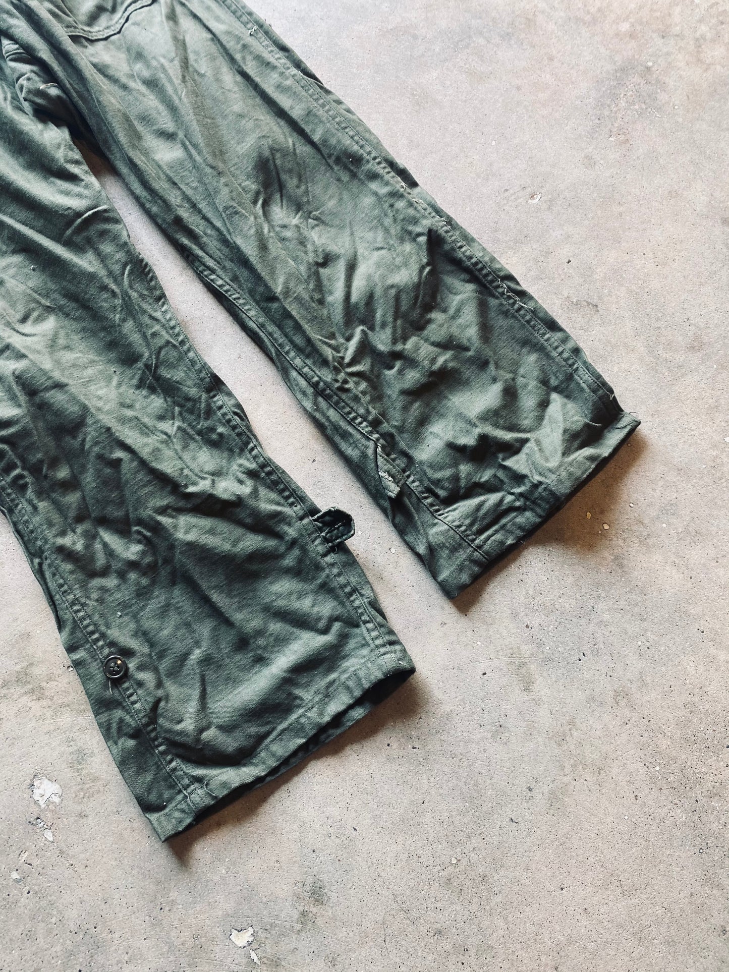 1974 OG-107 US Army Sateen Coveralls