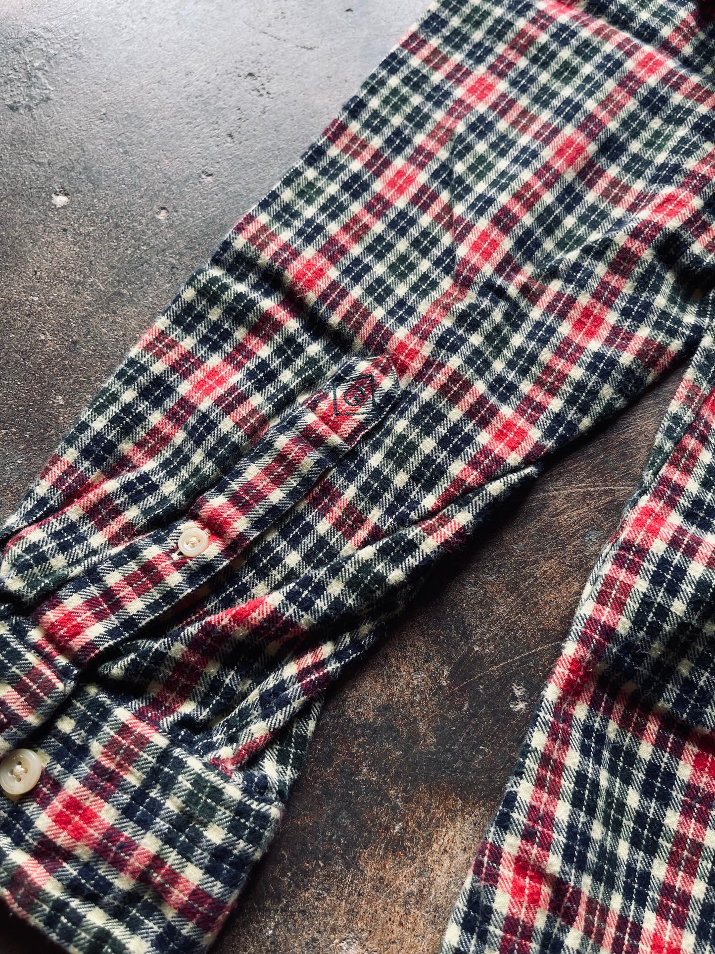 1960’s Gant Rugger Flannel Button Down | X-Large