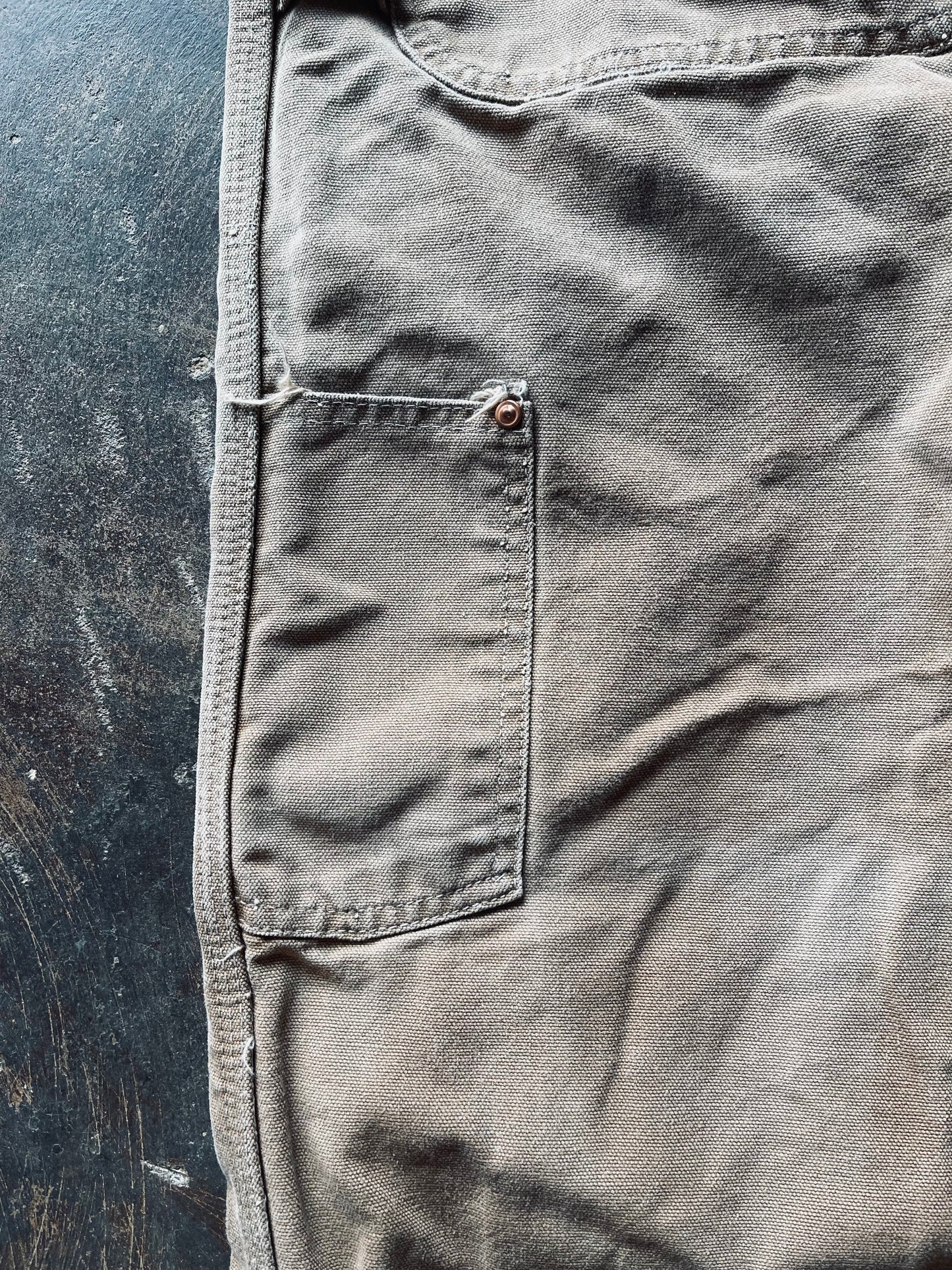 1970’s Carhartt Reinforced Work Pant | 38x29