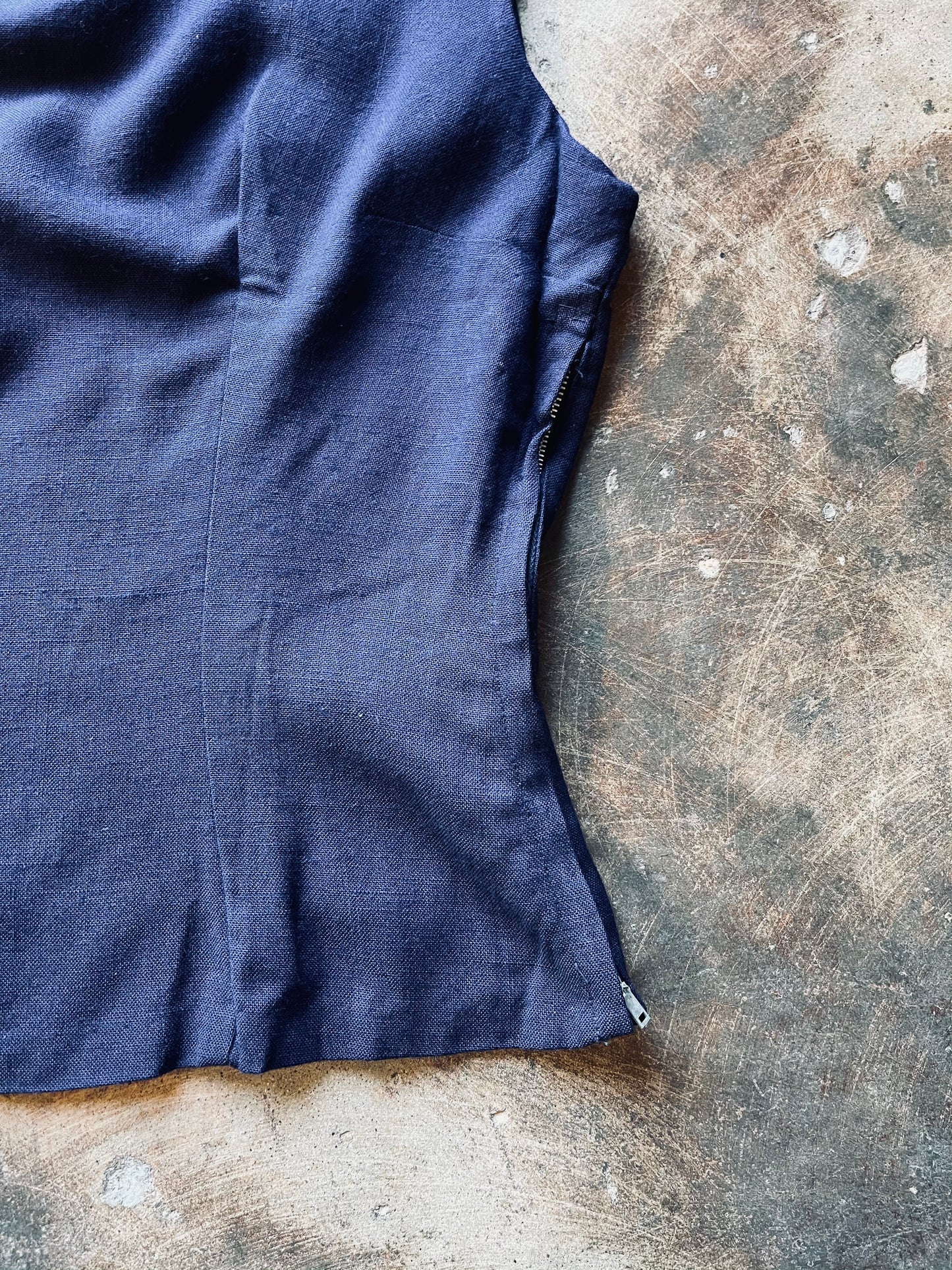 1960s Lampl Sleeveless Blouse