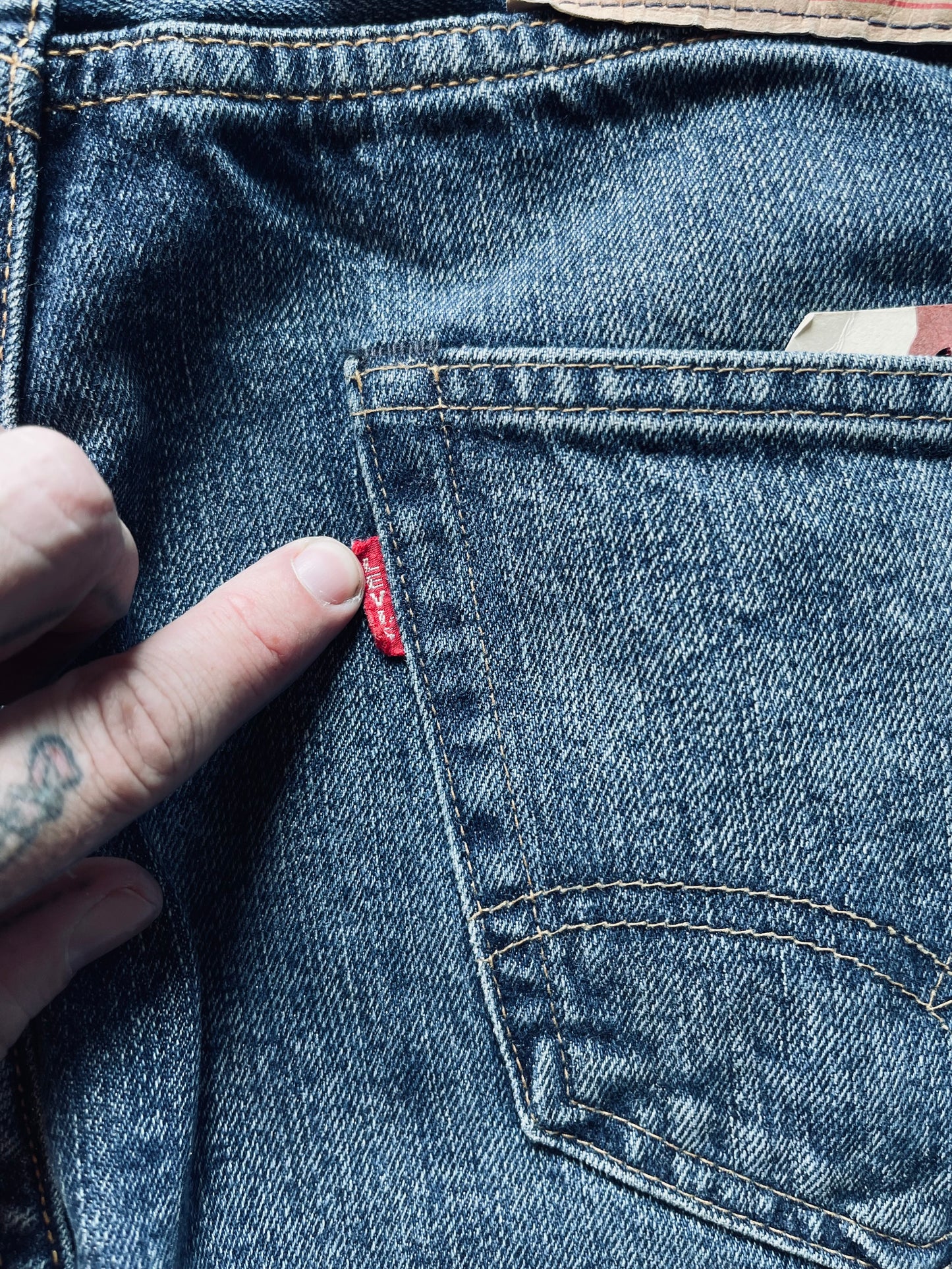 Levi’s Vintage Clothing 505 Mended Selvedge Denim | 28R