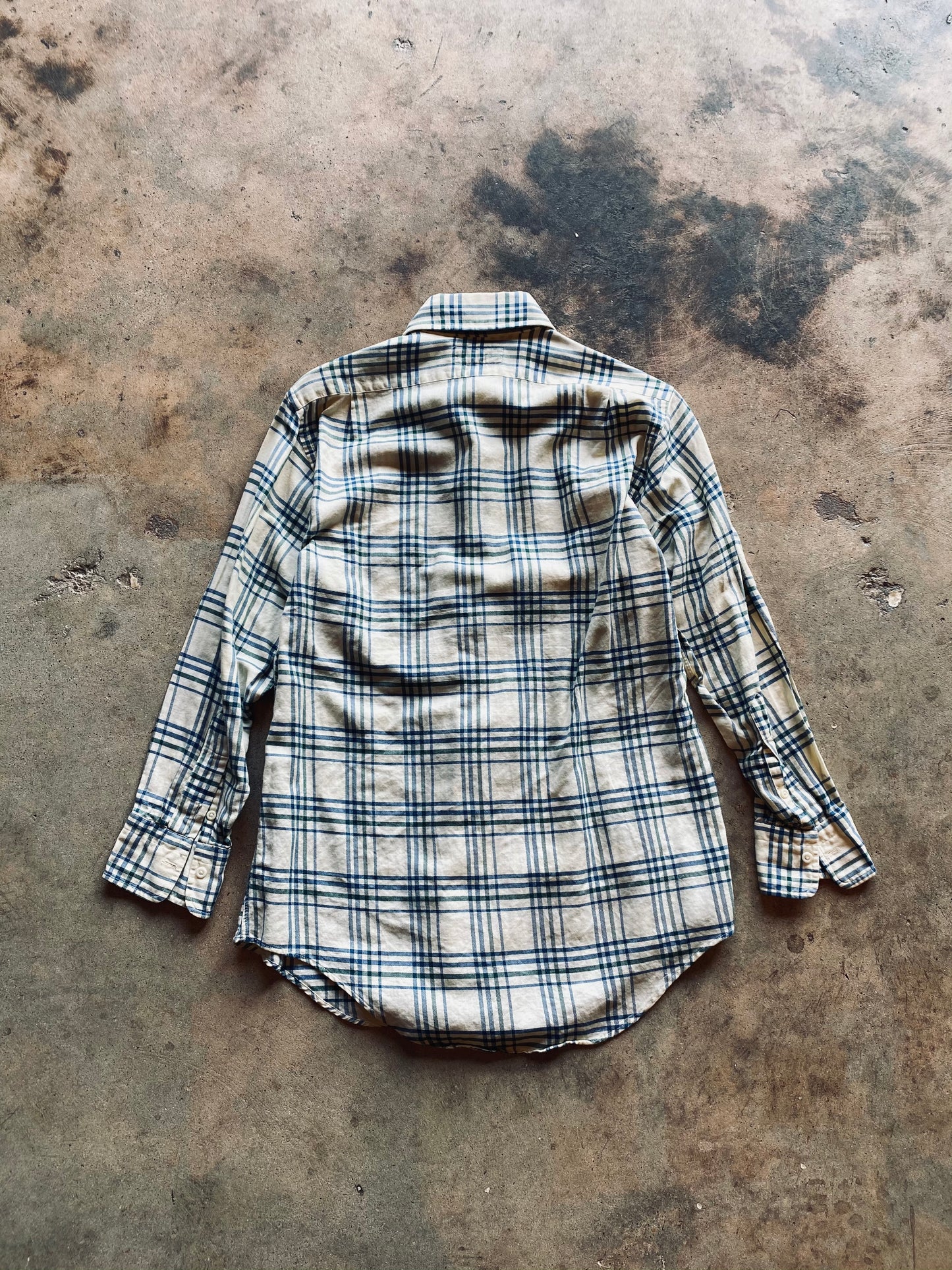 1970s Bert Pulitzer Co Plaid Shirt | Medium