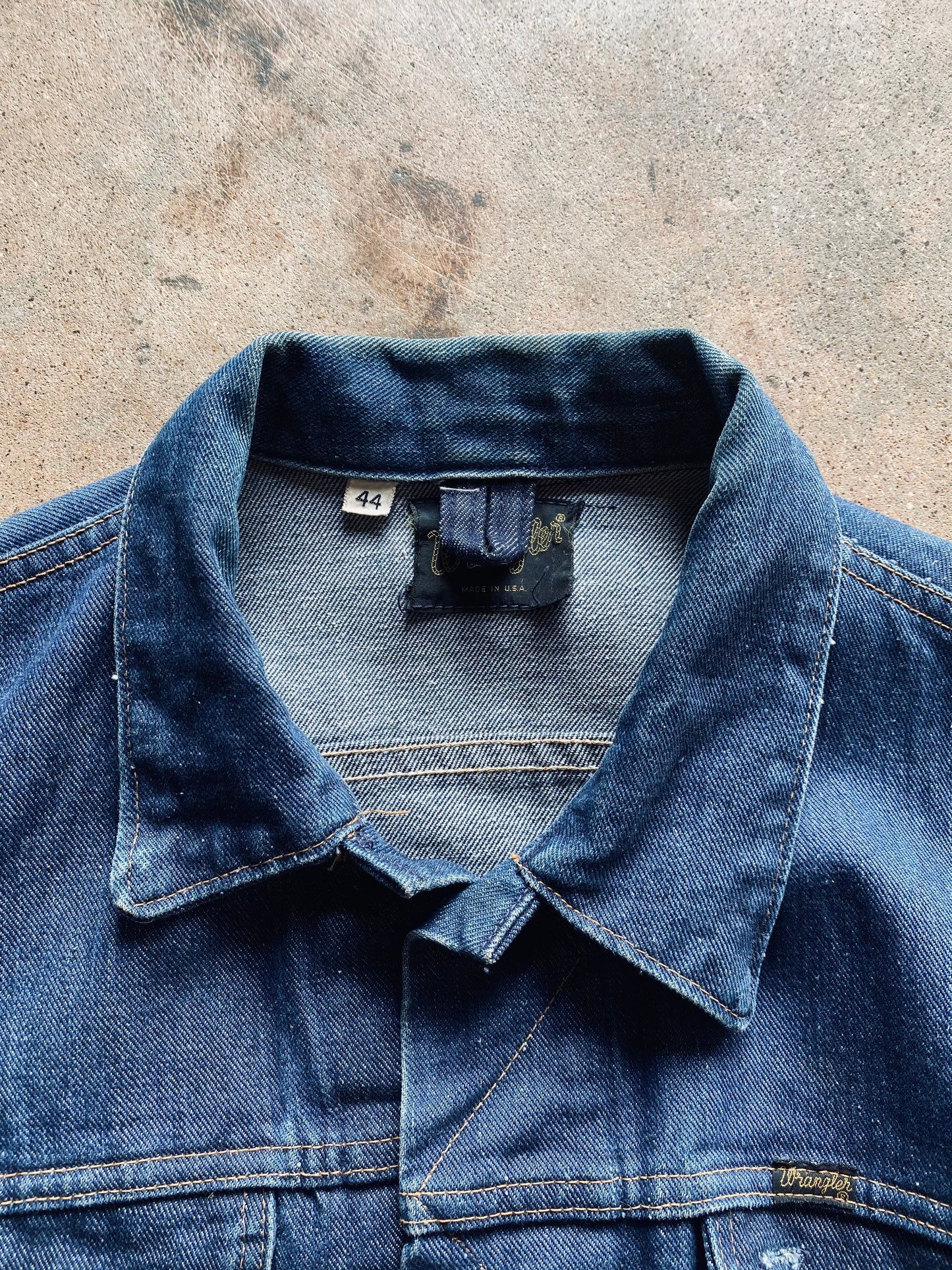 1970s Wrangler Selvedge Denim Jacket