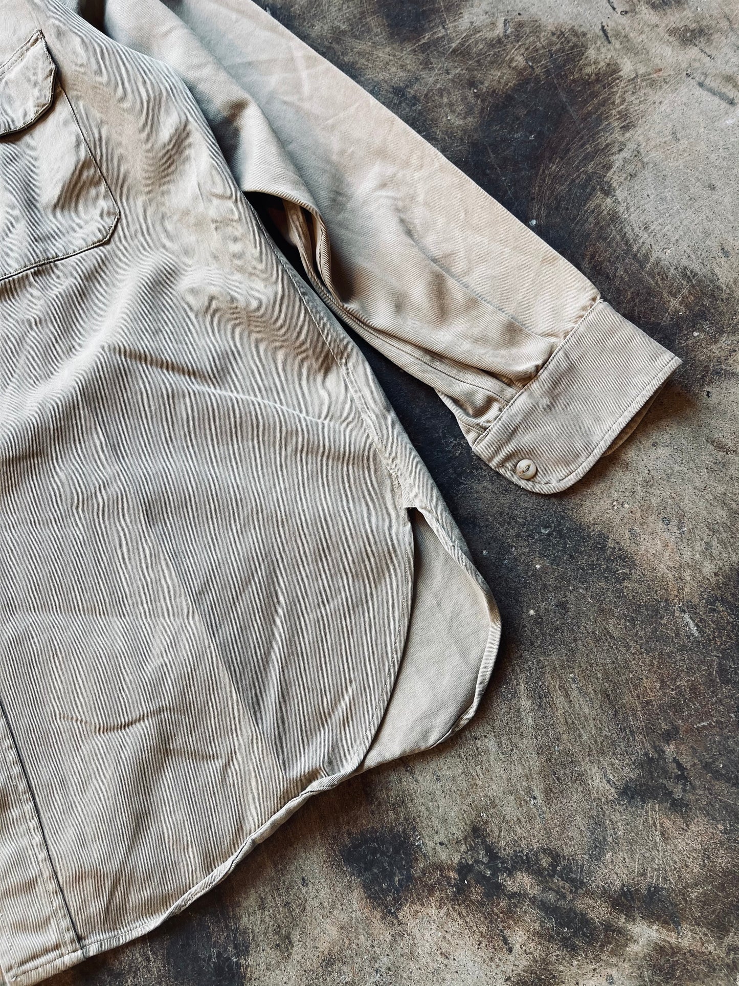 1940s/50s Penney’s Army Cloth Shirt | Large