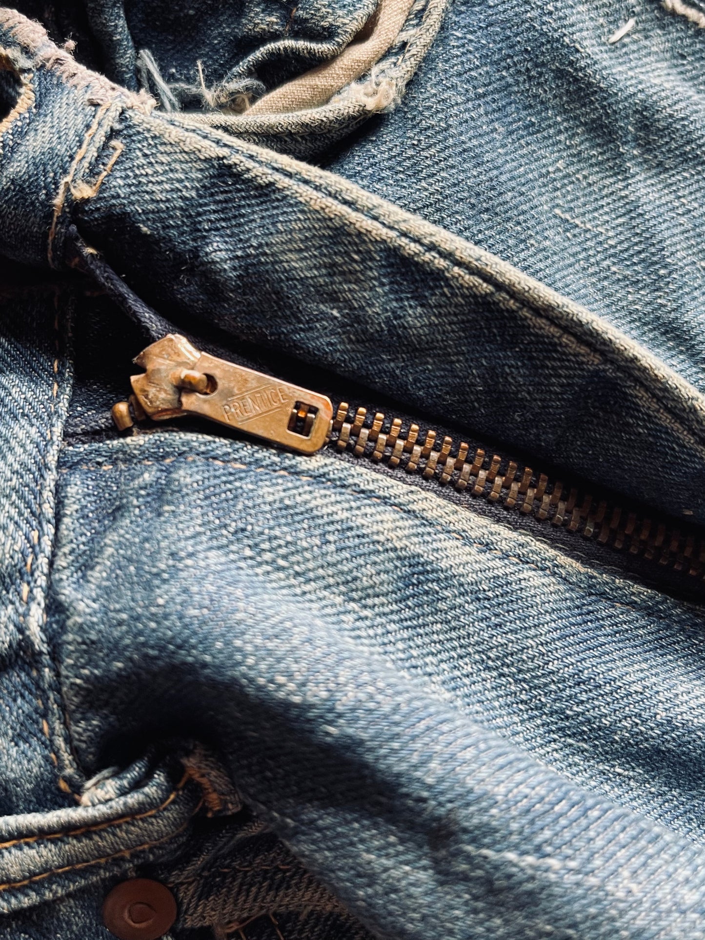 1940s/50s Cowhide Brand Selvedge Denim