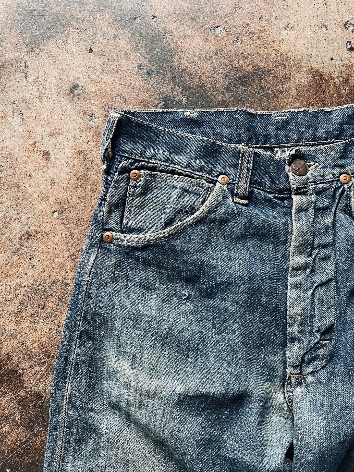 1940s/50s Cowhide Brand Selvedge Denim