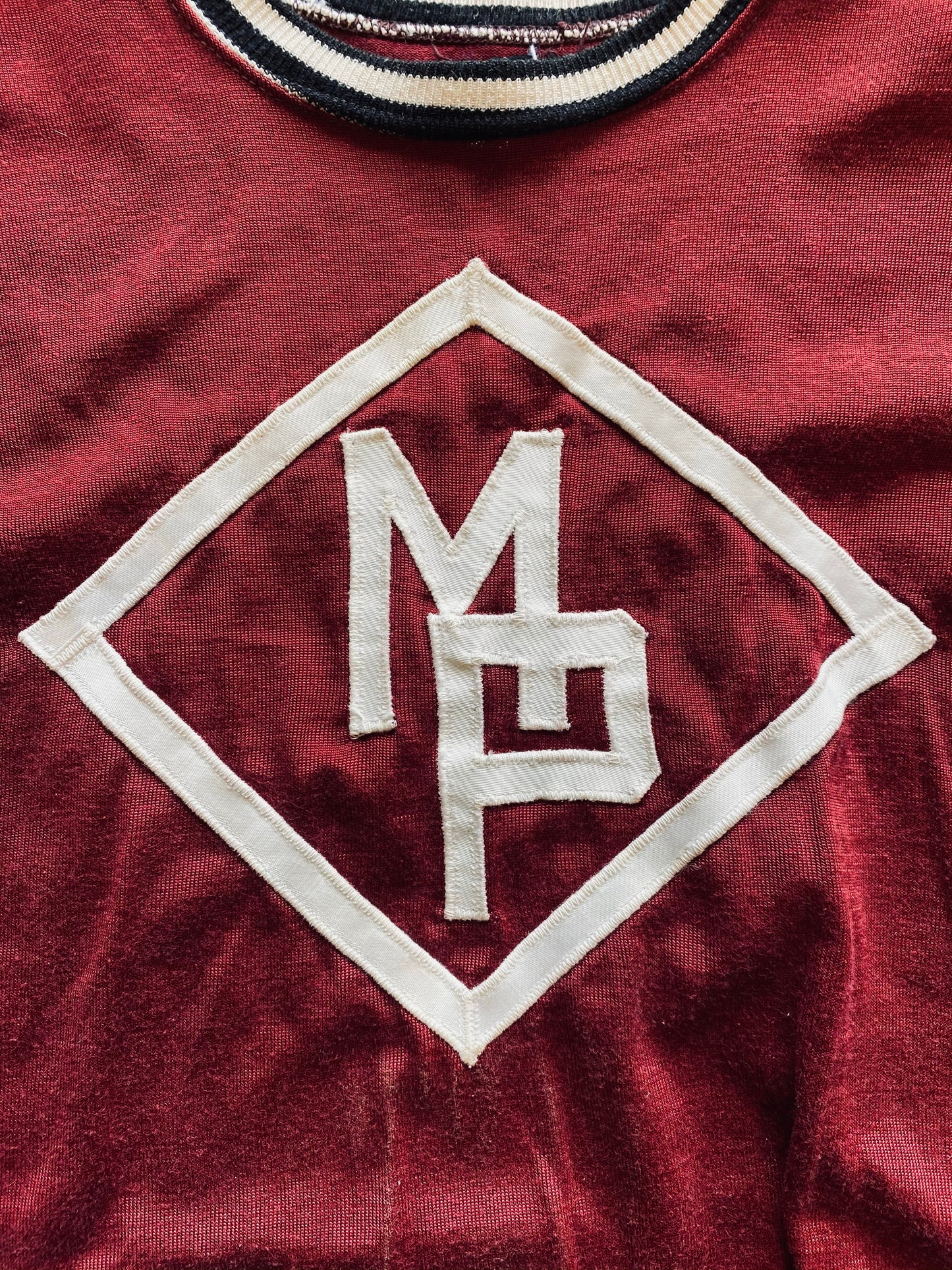 1930s B&W Sporting Goods Jersey | Small