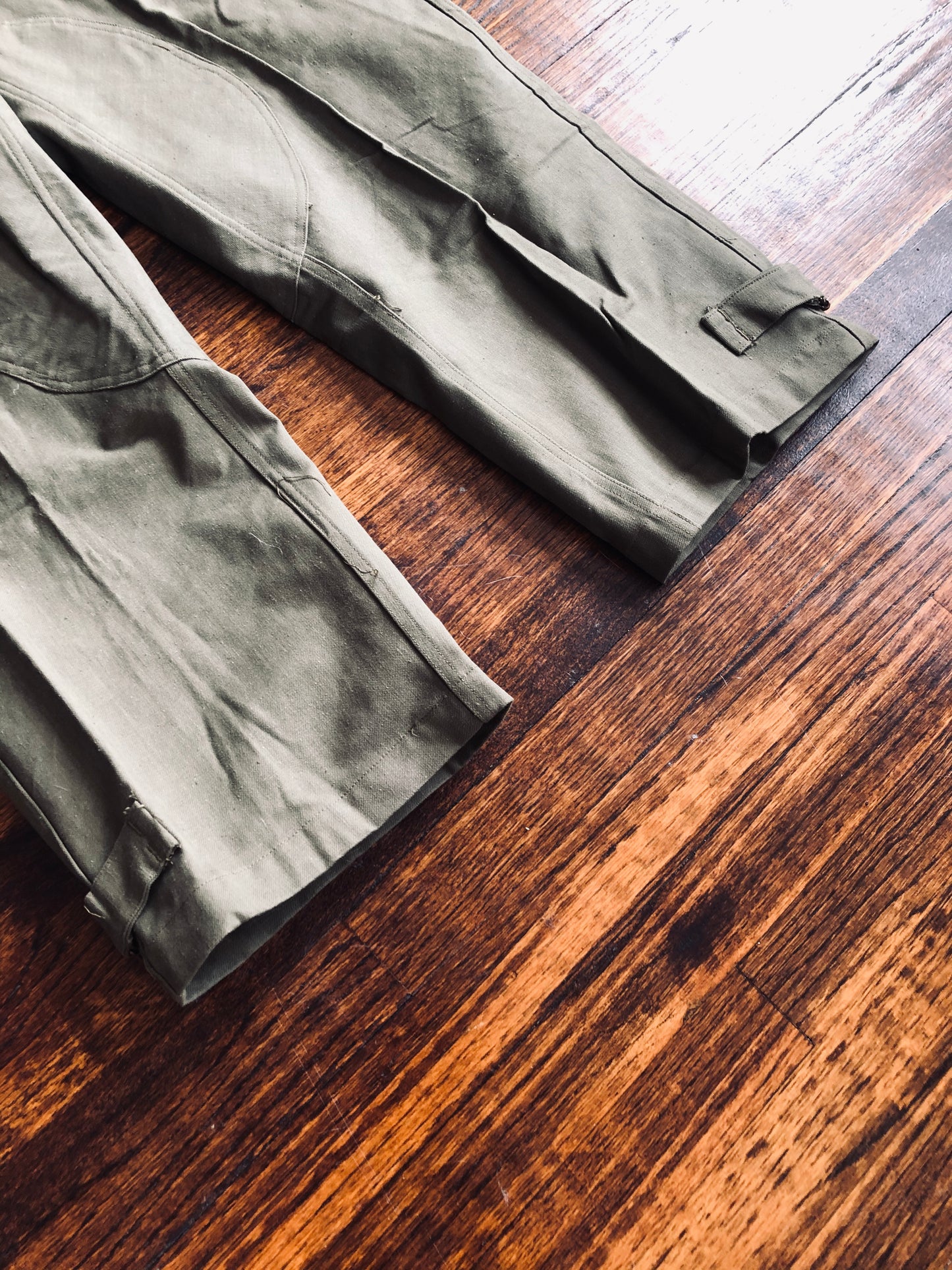 Vintage French Military Motorcycle Trouser