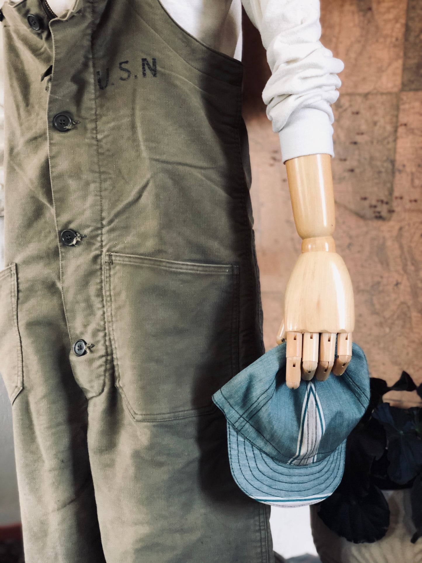 WWII USN Deck Overalls