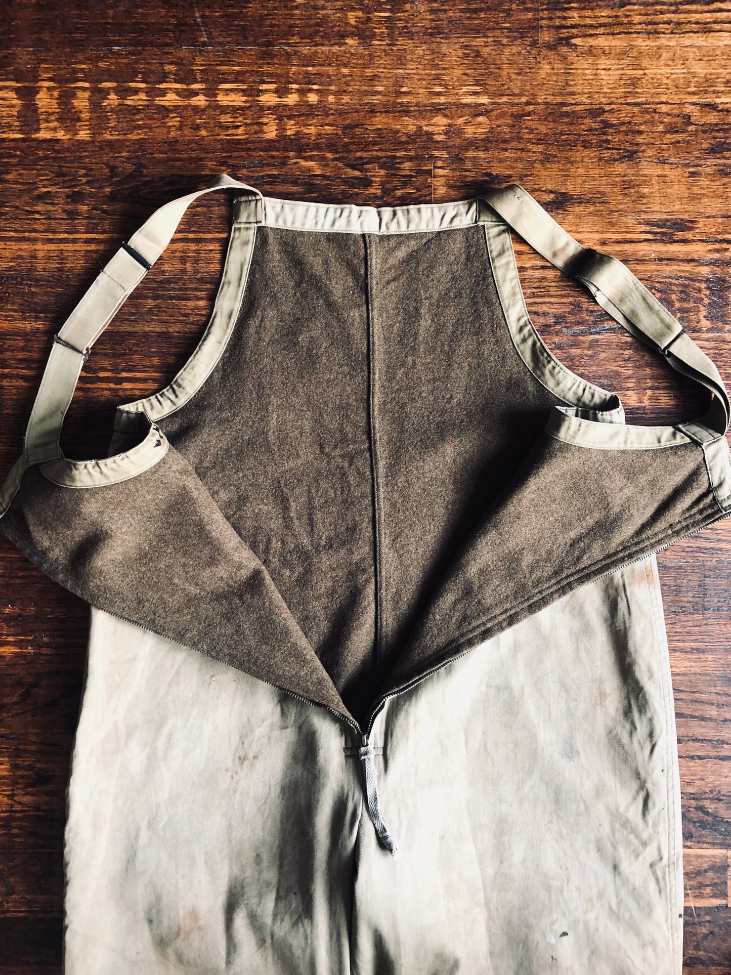 1940-50's US Tanker Lined Overalls