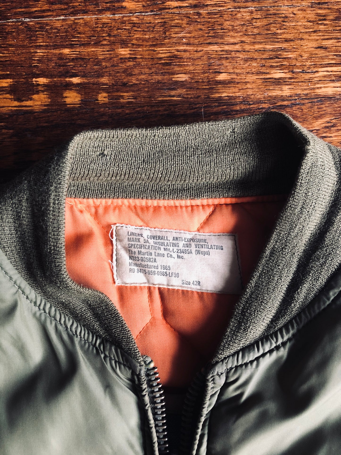 1960's US Military Anti-Exposure Mark 5A Coverall | 42R