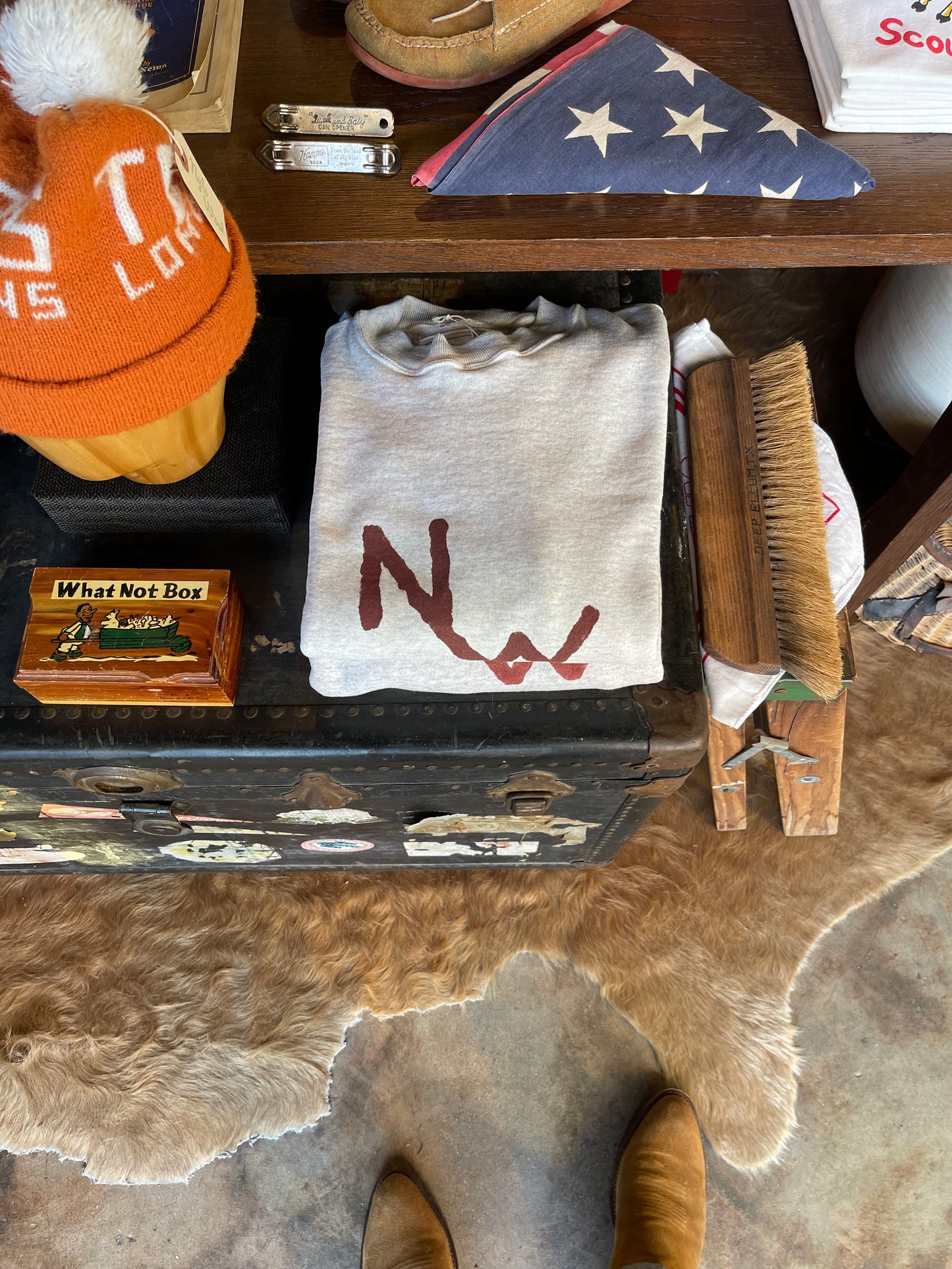 Nylo Wool Ranch Brand Crew Neck