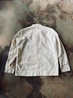 1960’s Striped Camp Collar Shirt | Medium