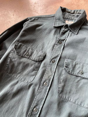 1950’s Sears Army Twill Work Shirt | Small