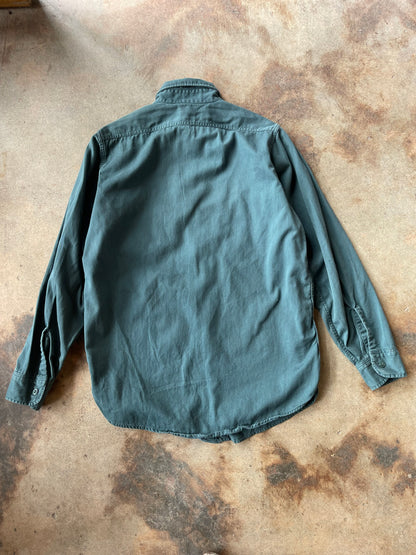 1950’s Sears Army Twill Work Shirt | Small