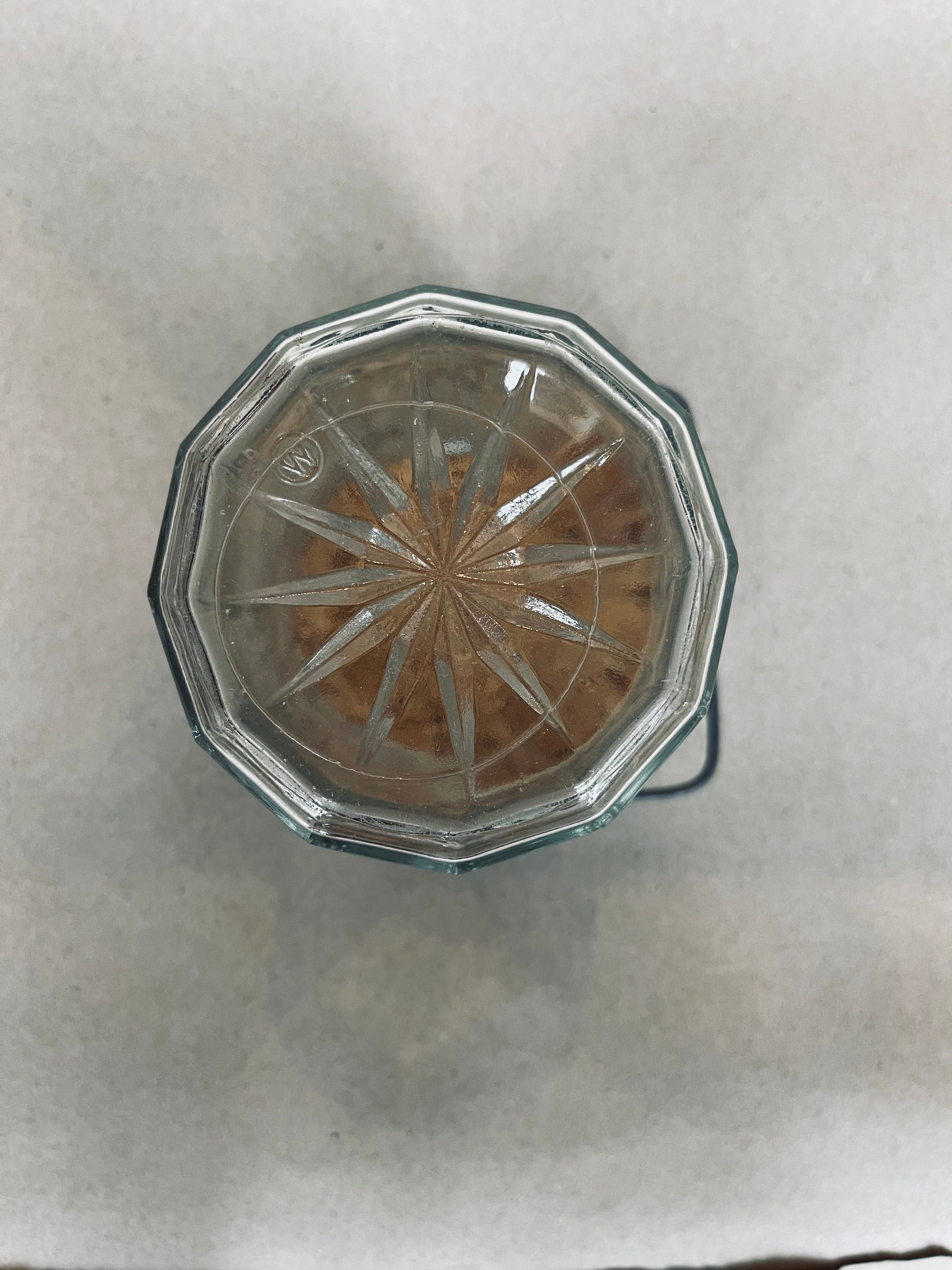 Vintage Corked Glass Container