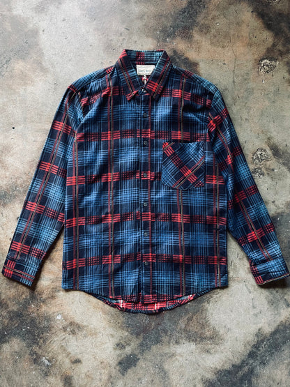 1980’s Open Trails Printed Flannel | Medium