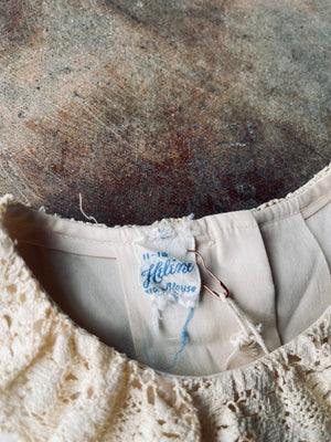 1960’s Heléne Long Sleeve Blouse | Medium