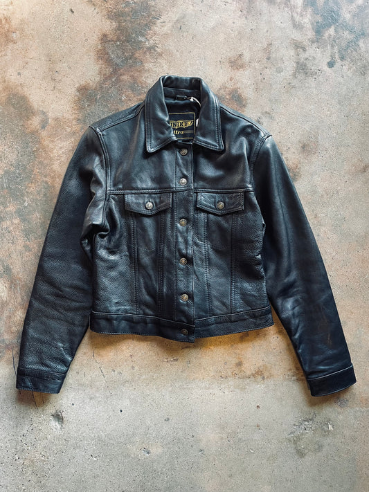 1990’s Unik Ultra Leather Type-III Jacket | Large