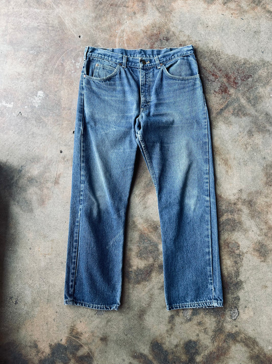 1980’s Lee Rider Straight Leg Denim | 34X30