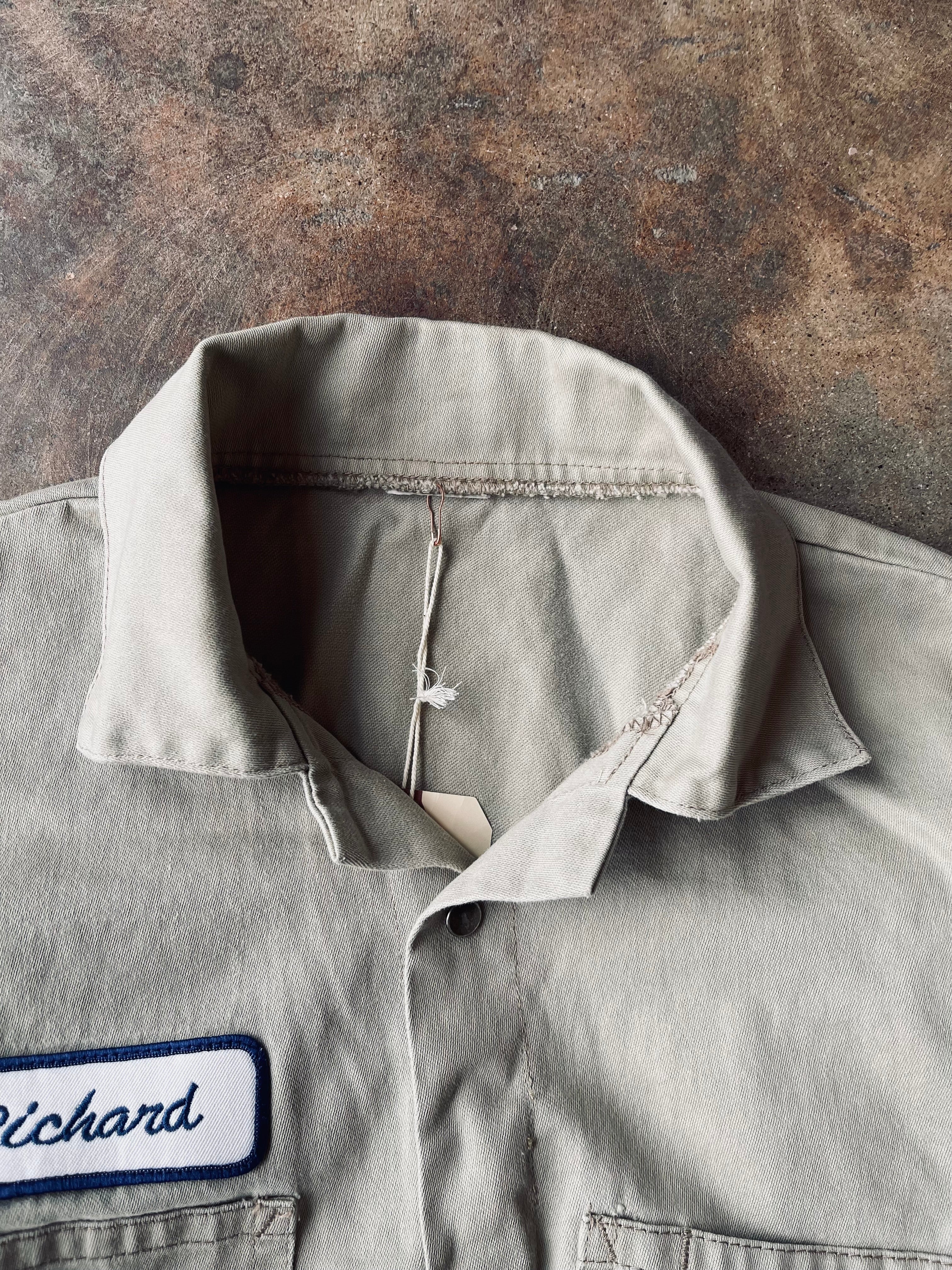 Vintage Cropped Work Jacket | Large