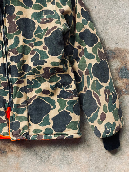 1970’s-80’s Reversible Camo Hunting Jacket | Medium