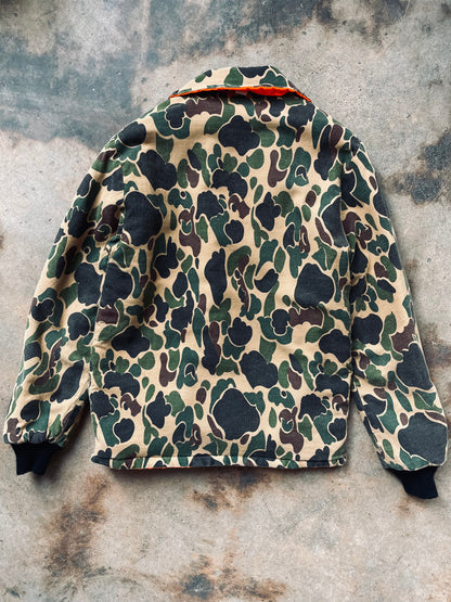 1970’s-80’s Reversible Camo Hunting Jacket | Medium